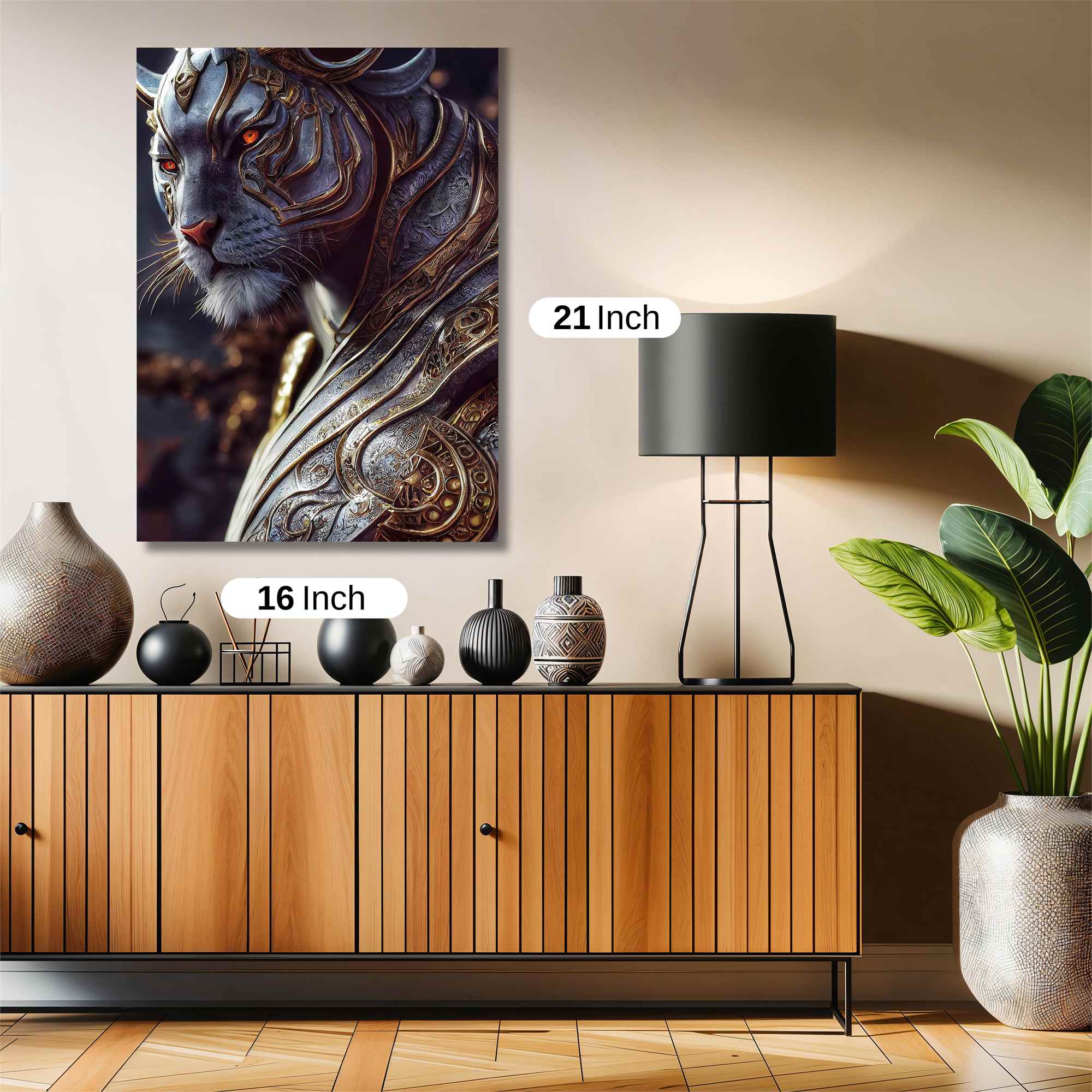 Tiger Majesty Safe Wall Magnetic / M