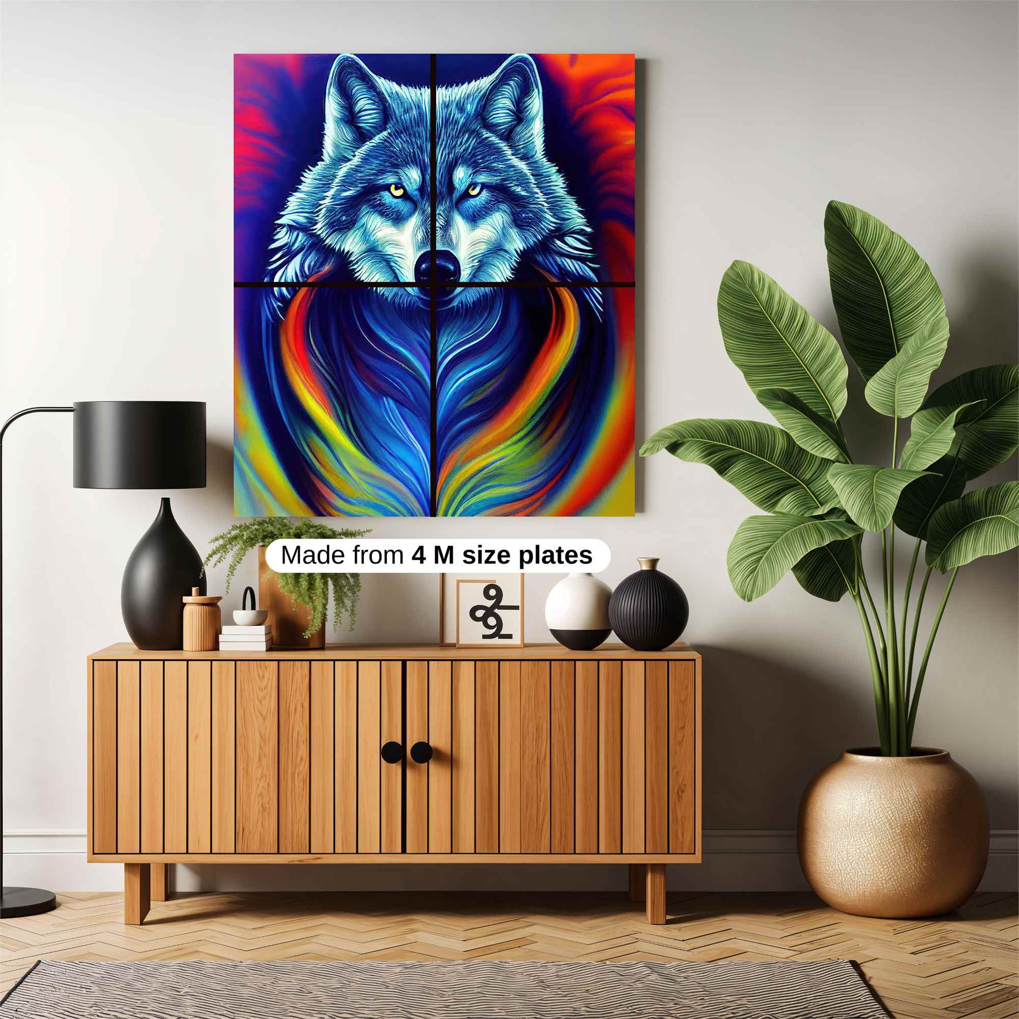 Wolf Radiance Safe Wall Magnetic / M
