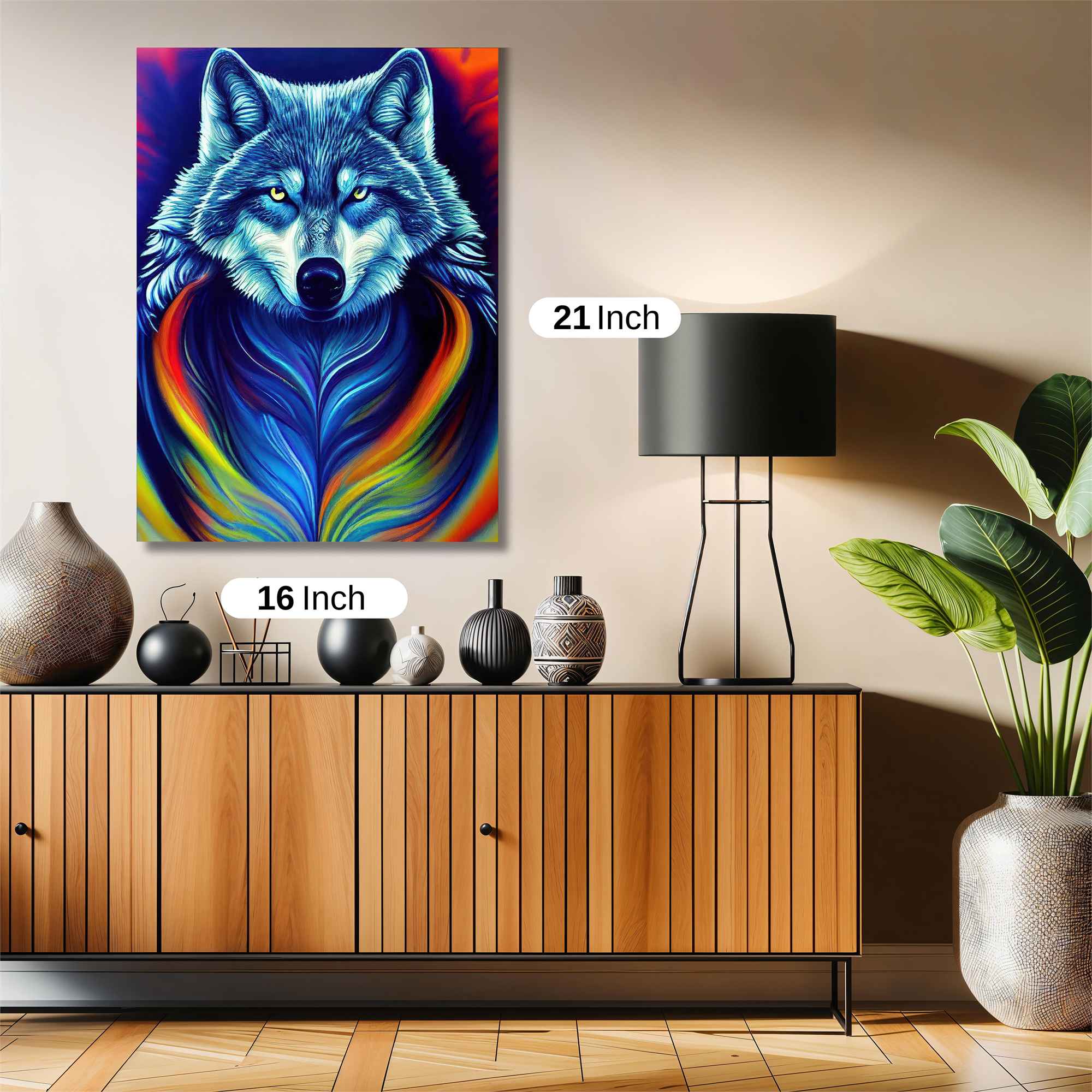 Wolf Radiance Safe Wall Magnetic / M