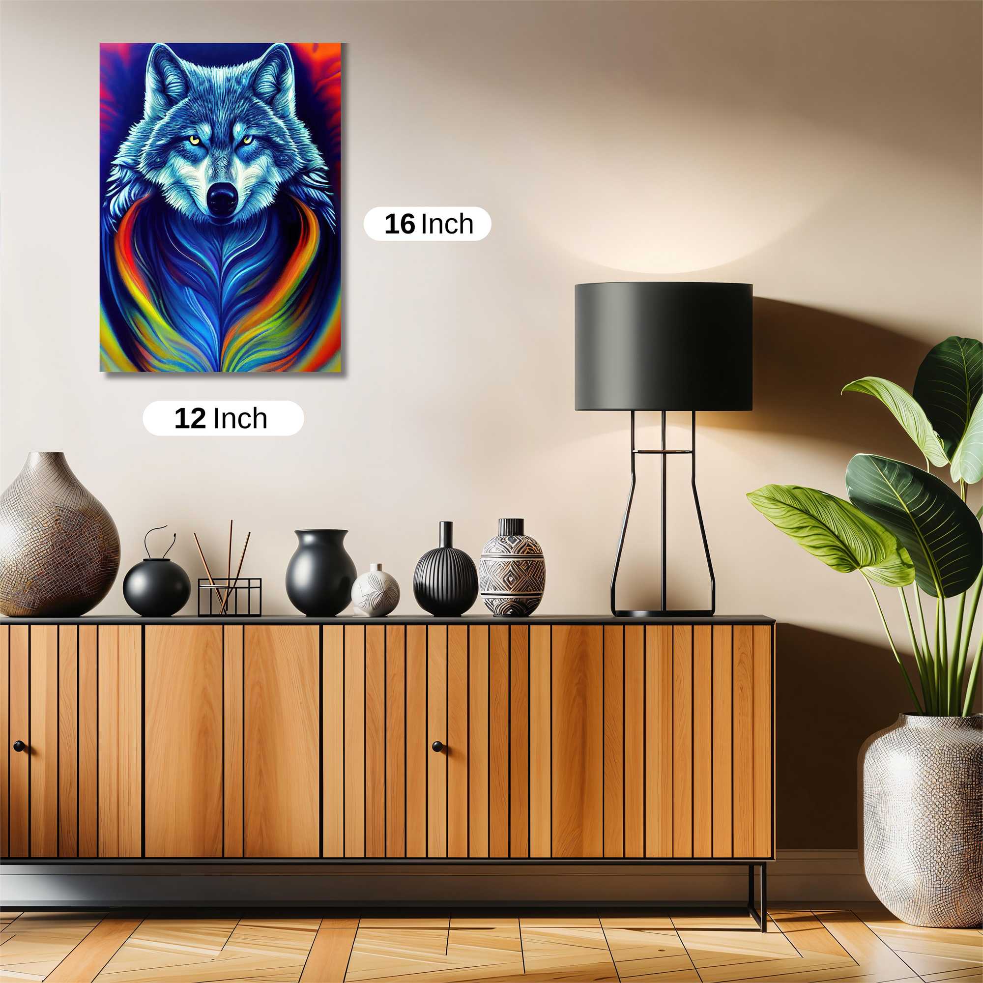 Wolf Radiance Safe Wall Magnetic / M