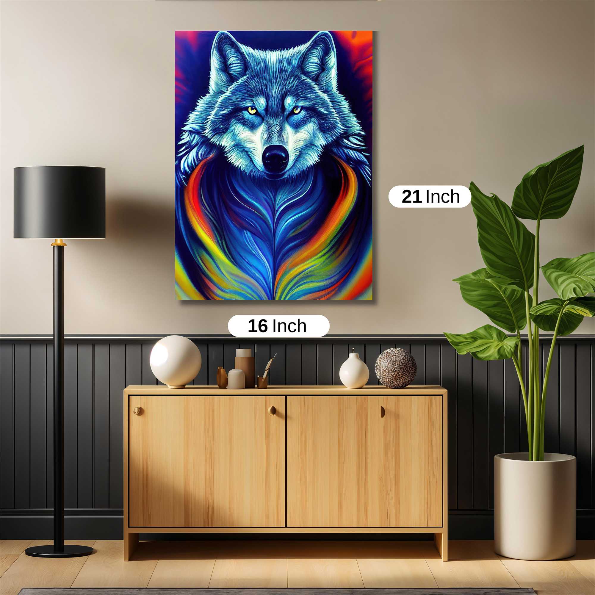 Wolf Radiance Safe Wall Magnetic / M