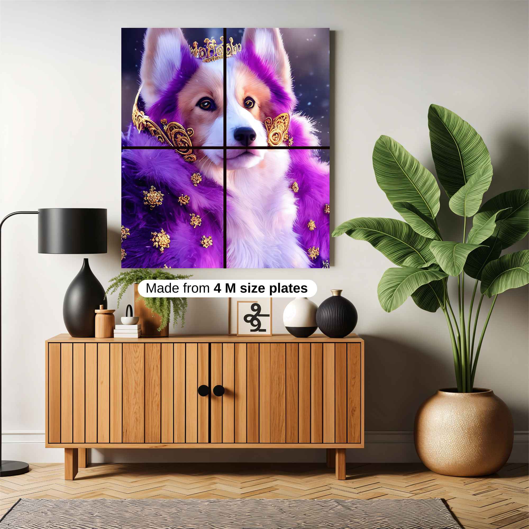 Corgi Royalty Safe Wall Magnetic / M