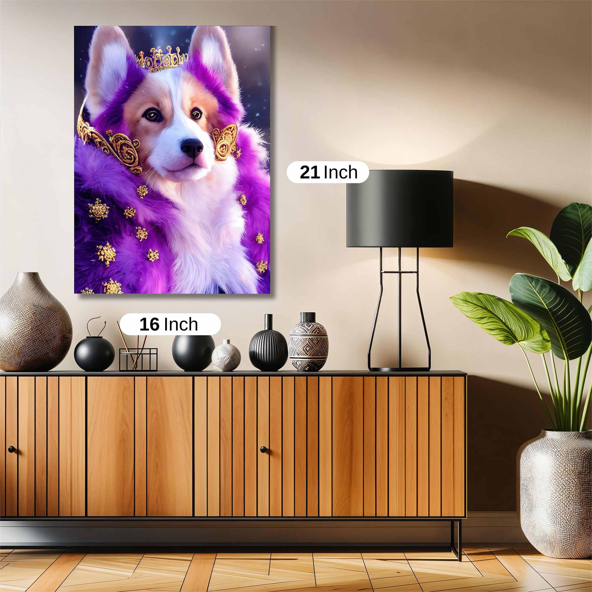 Corgi Royalty Safe Wall Magnetic / M