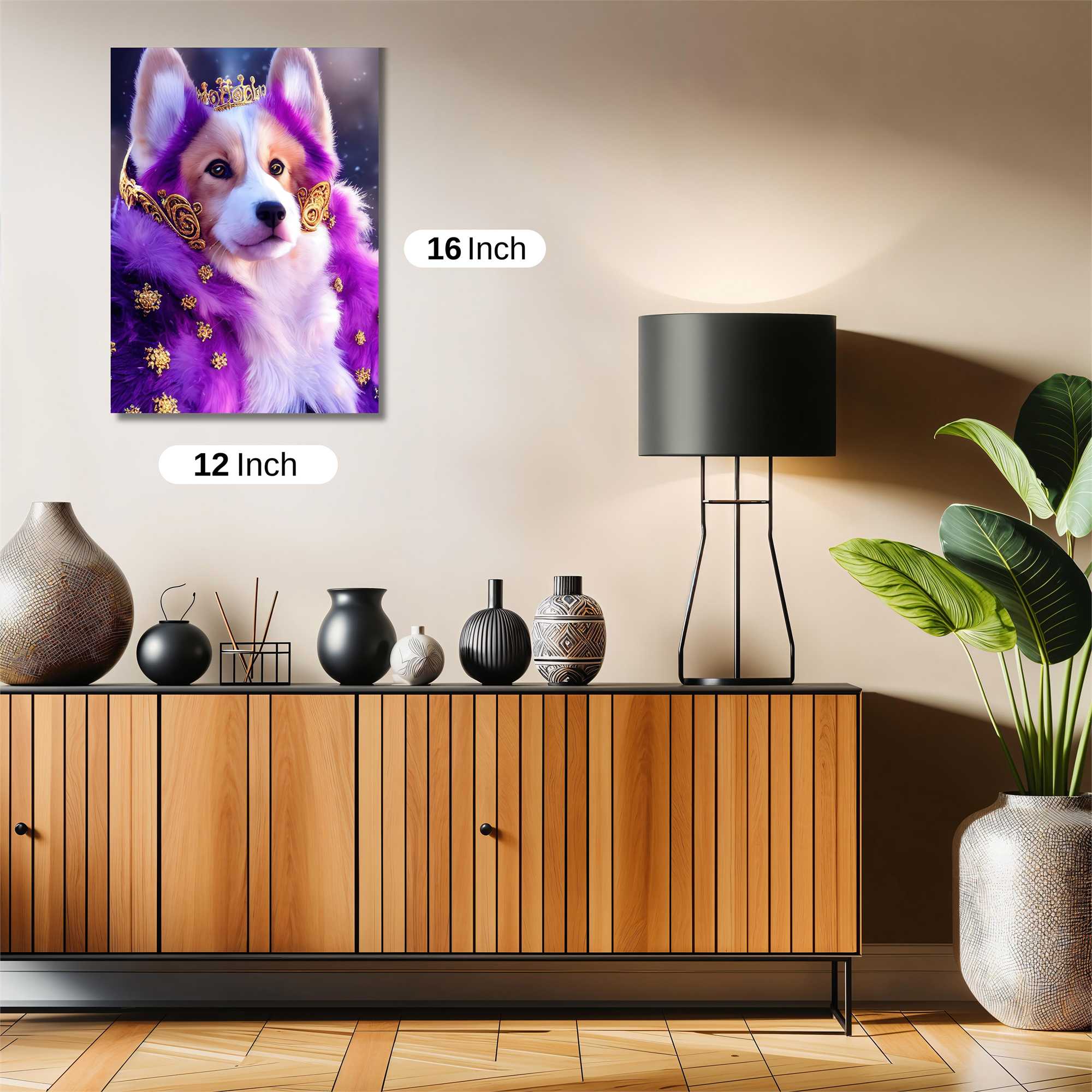 Corgi Royalty Safe Wall Magnetic / M