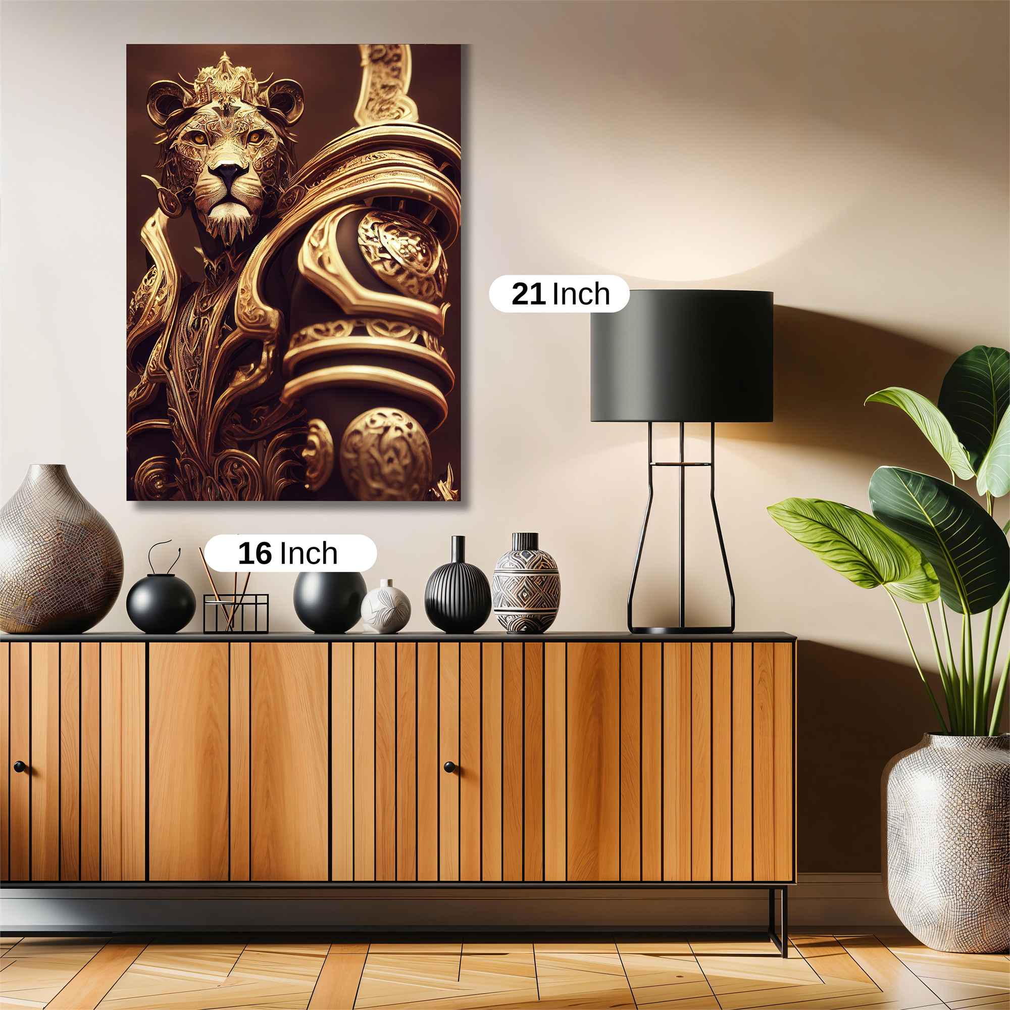 Lion Majesty Safe Wall Magnetic / M