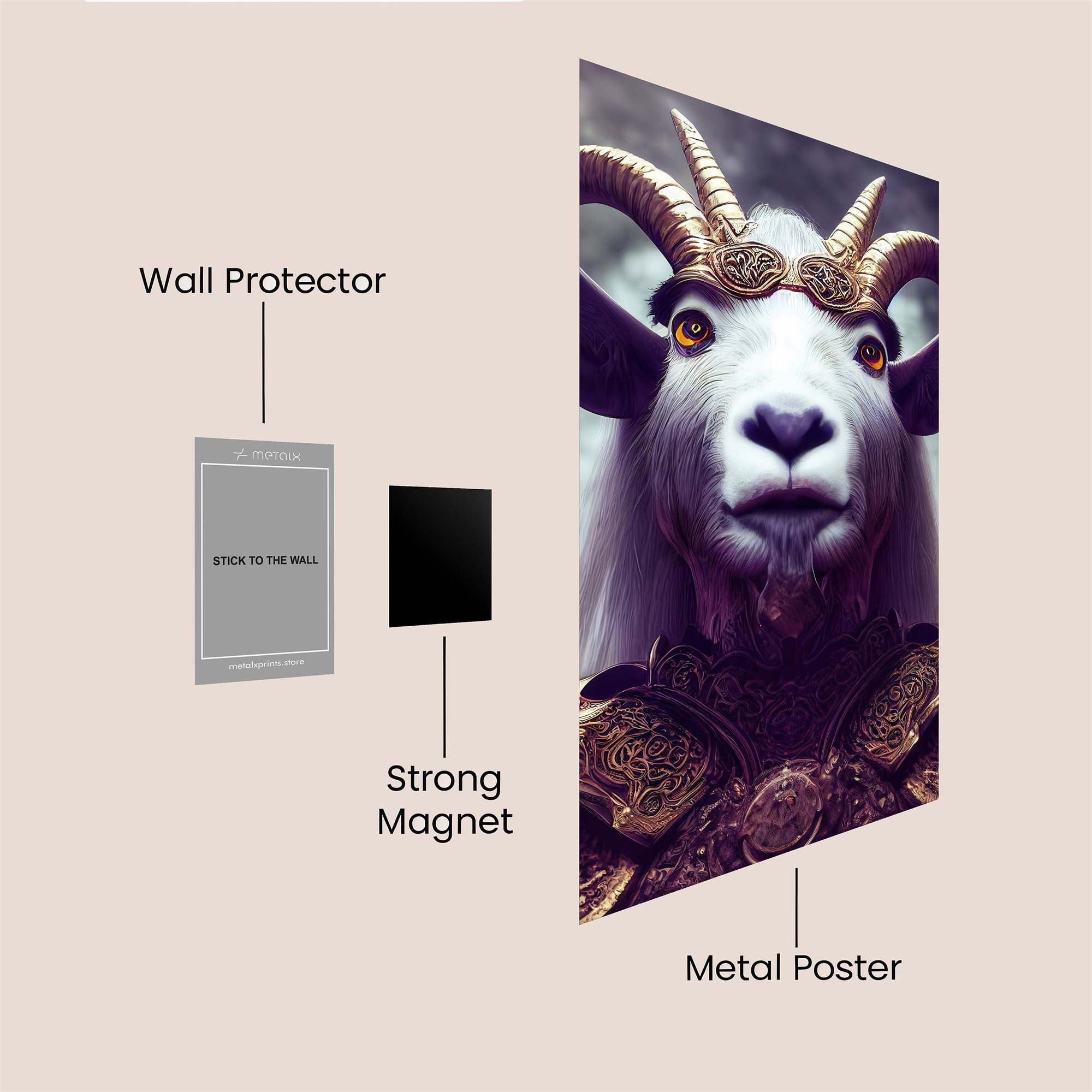Goat Sovereign Safe Wall Magnetic / M