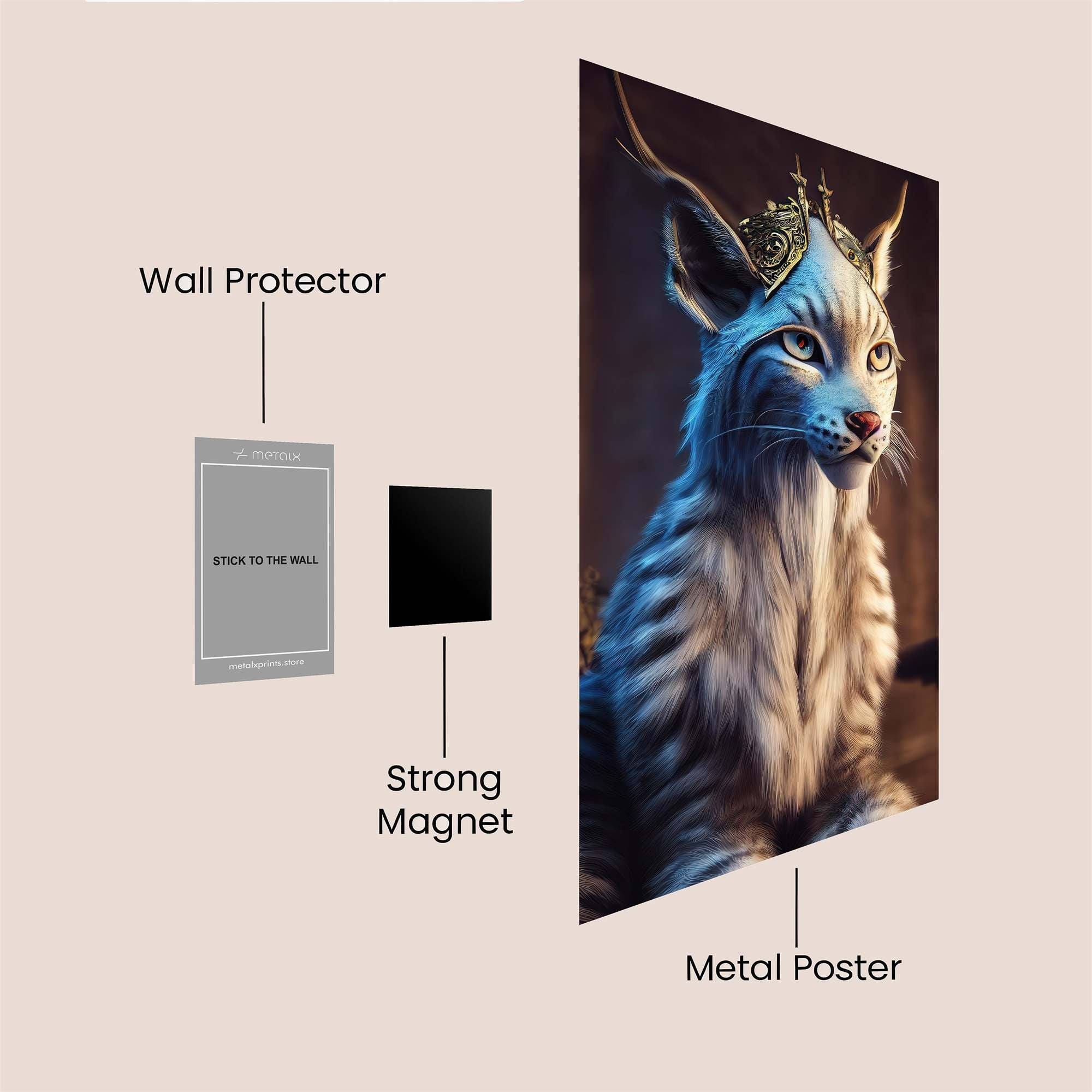 Regal Lynx Safe Wall Magnetic / M