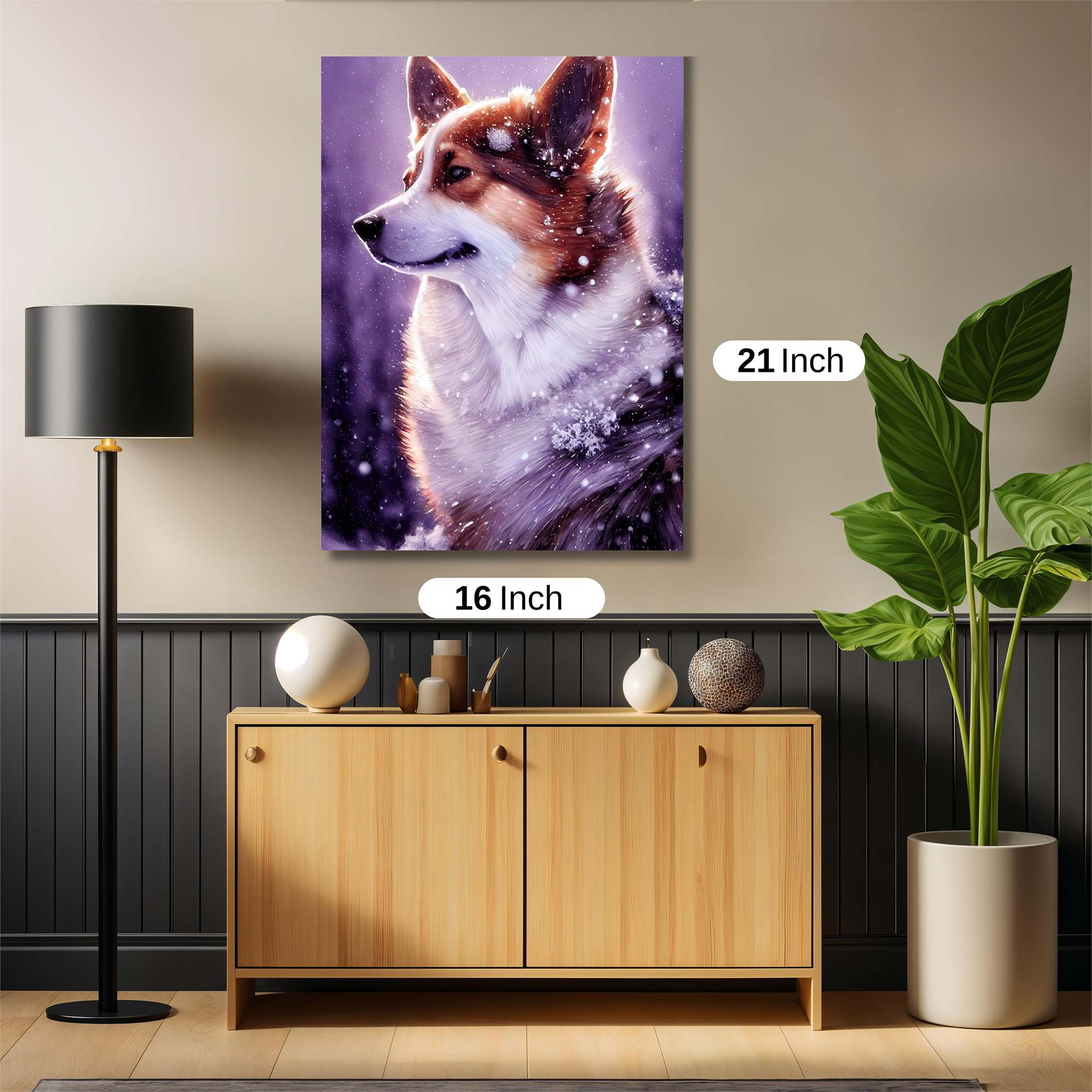 Corgi Serenity Safe Wall Magnetic / M