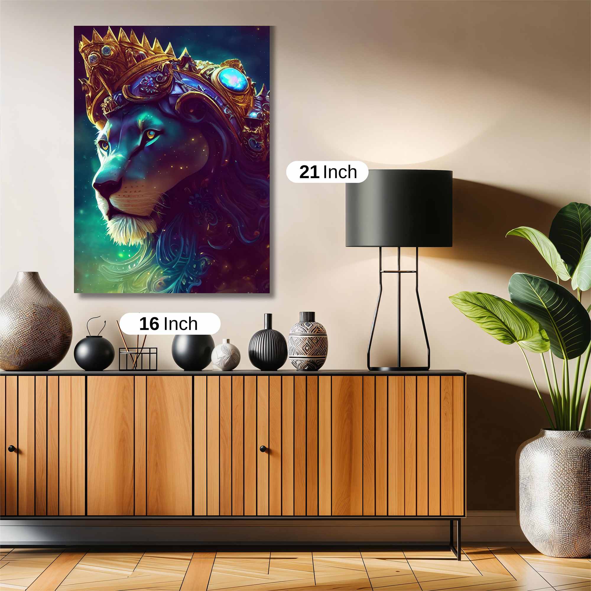 Lion Majesty Safe Wall Magnetic / M