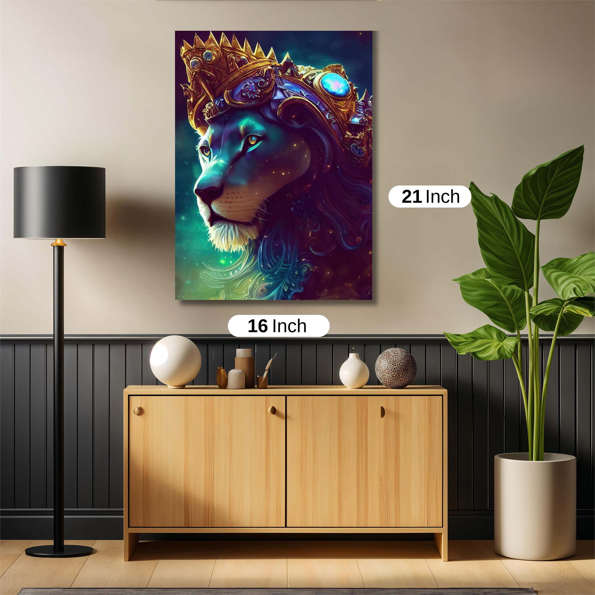 Lion Majesty Safe Wall Magnetic / M