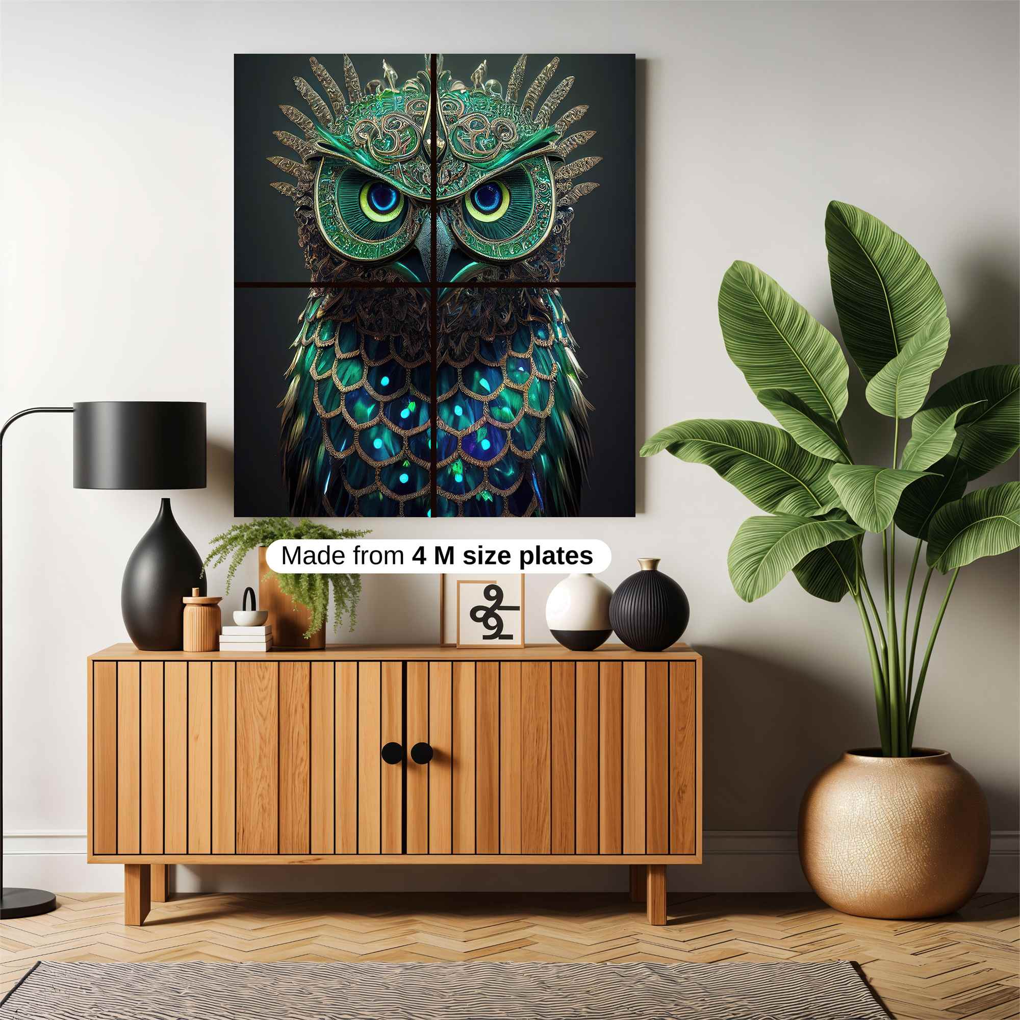 Owl Majesty Safe Wall Magnetic / M