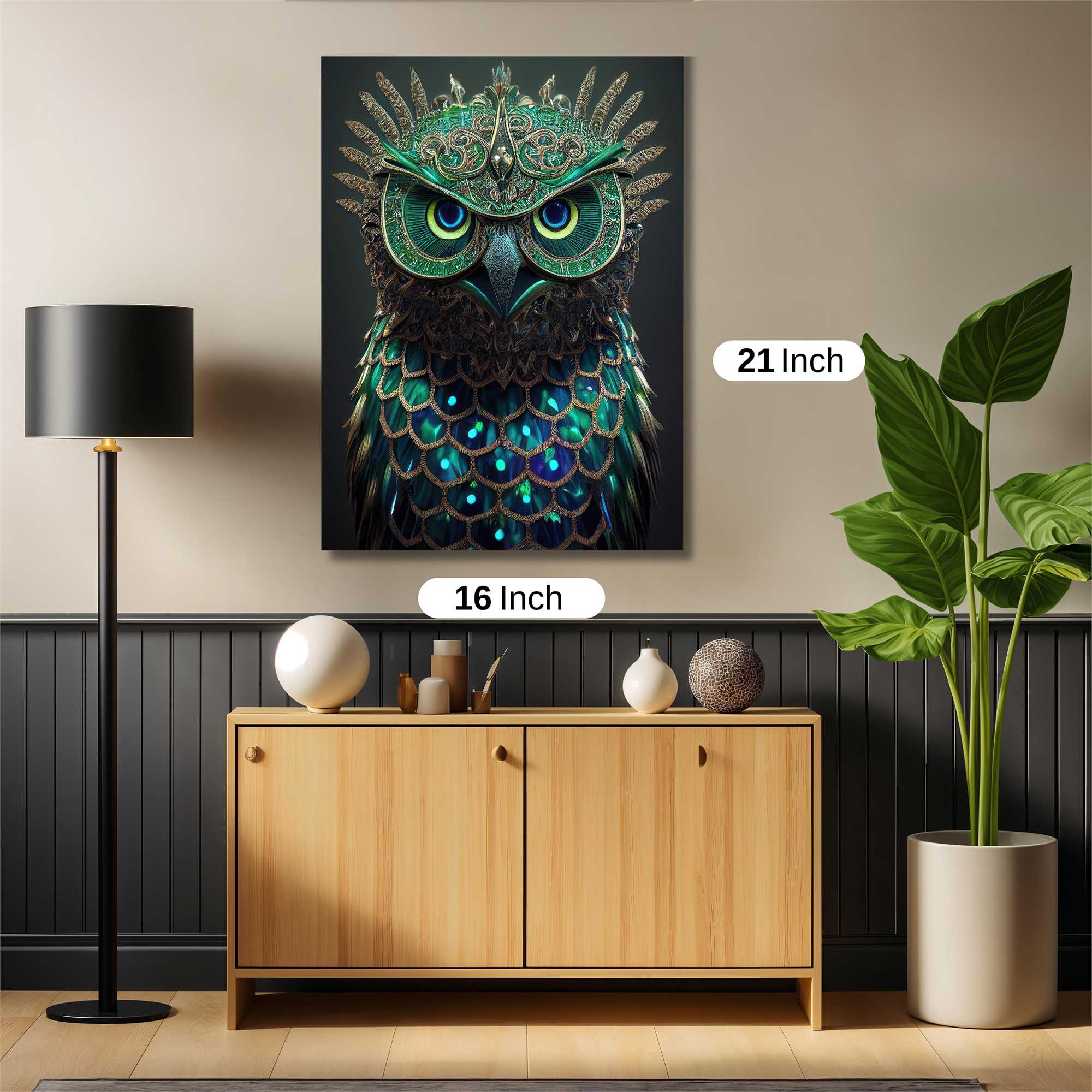 Owl Majesty Safe Wall Magnetic / M