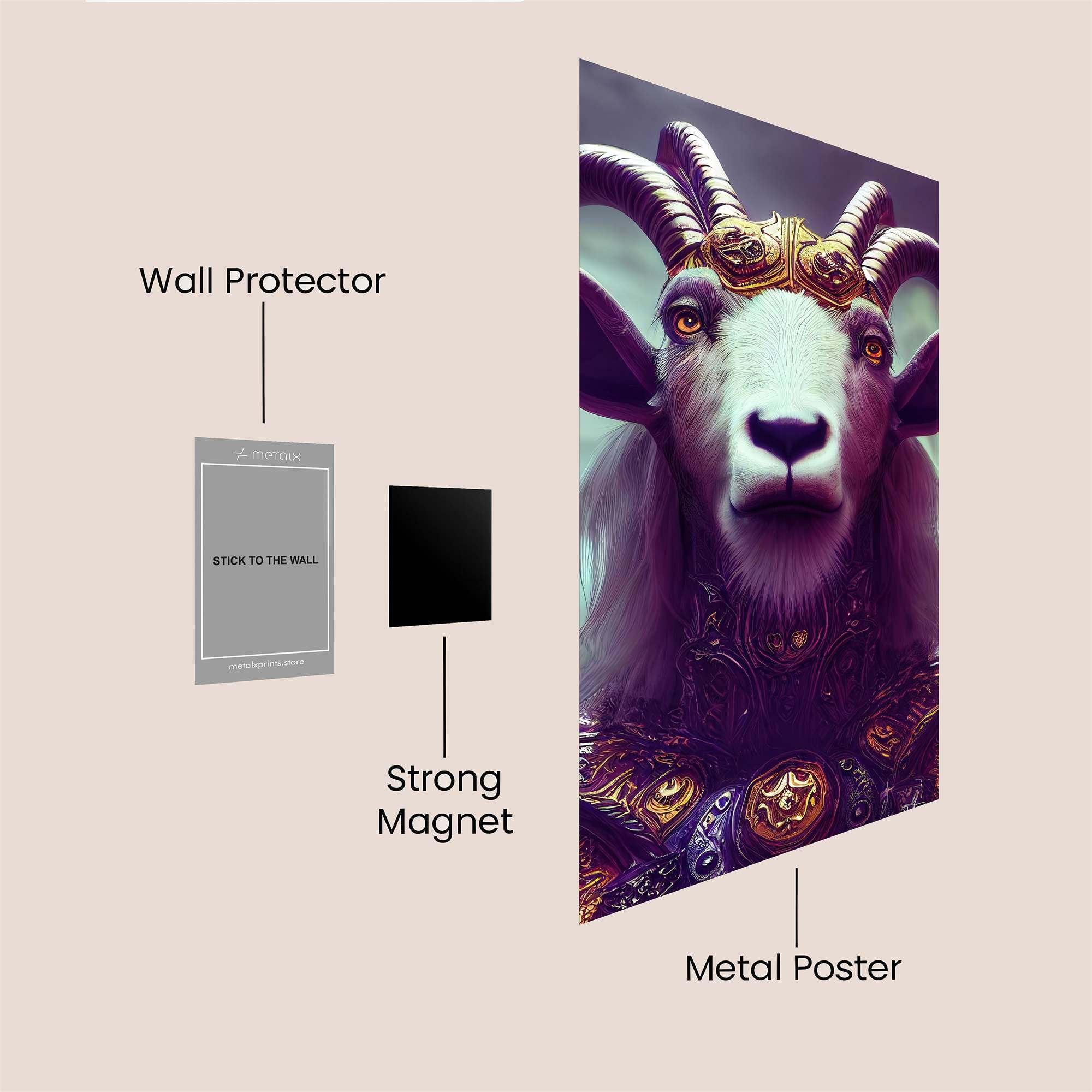 Goat Sovereign Safe Wall Magnetic / M