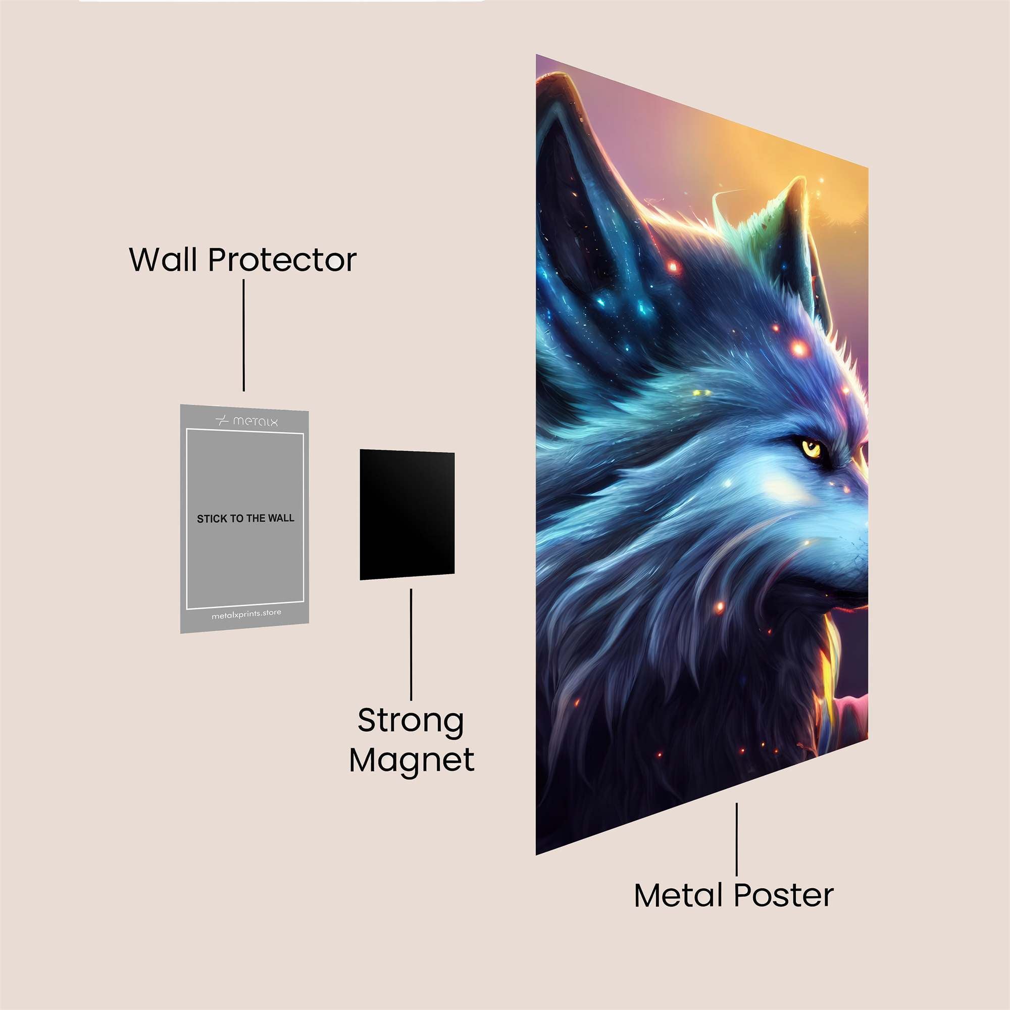 Stellar Majesty Safe Wall Magnetic / M