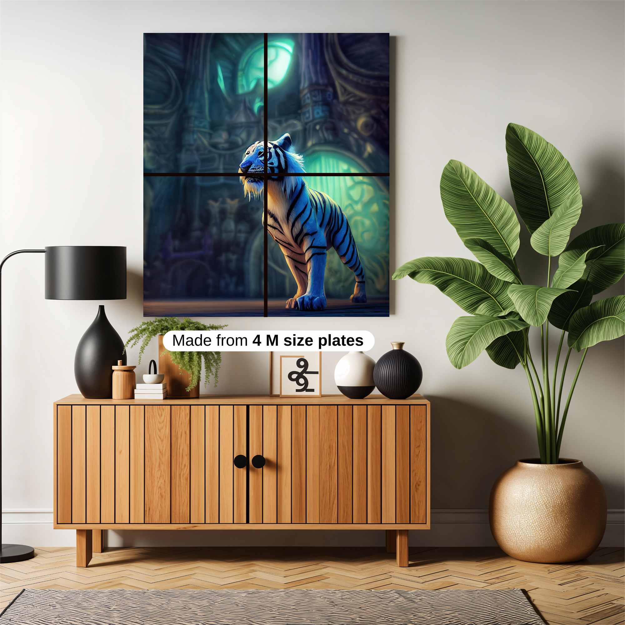 Tiger Enigma Safe Wall Magnetic / M