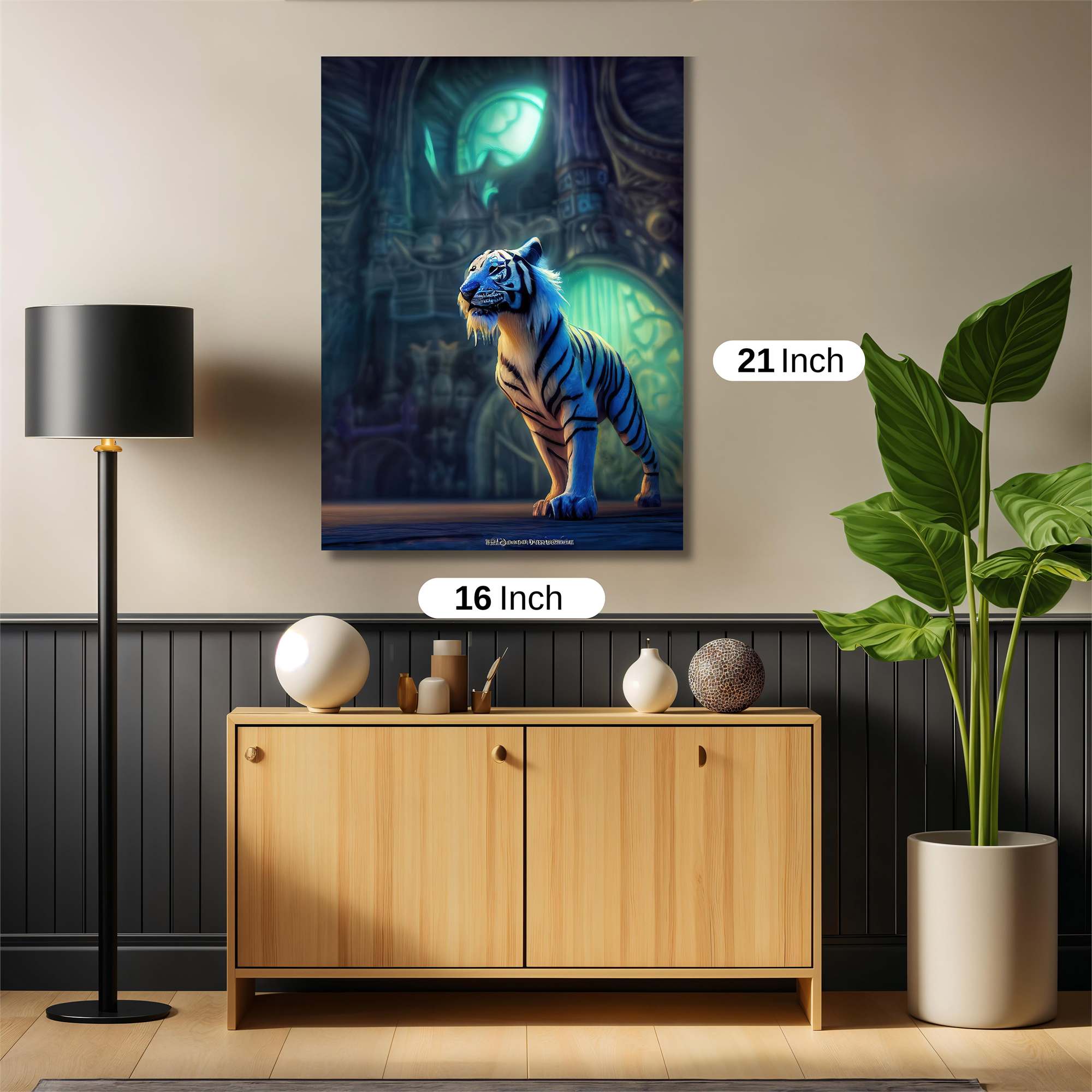 Tiger Enigma Safe Wall Magnetic / M