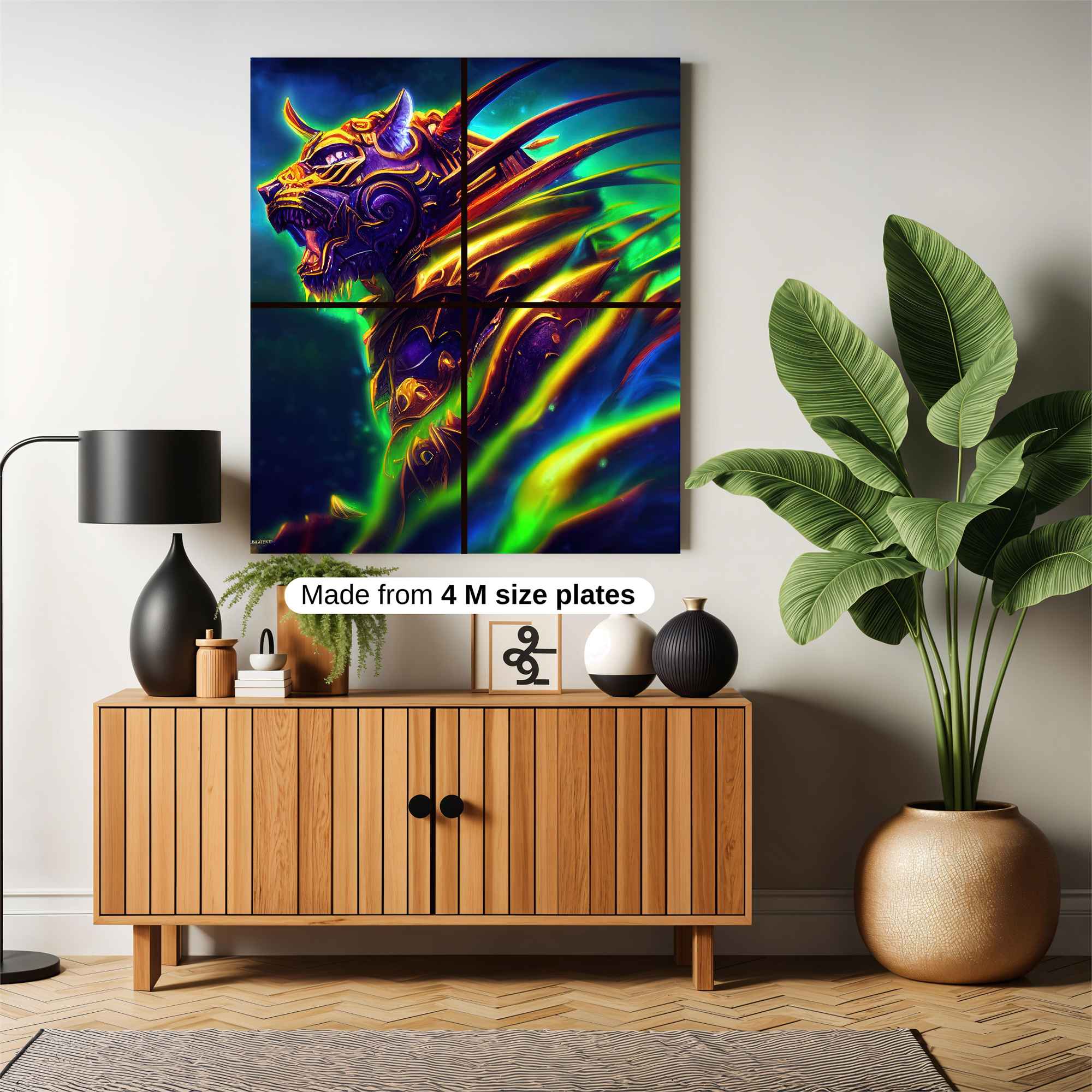 Lion Radiant Safe Wall Magnetic / M