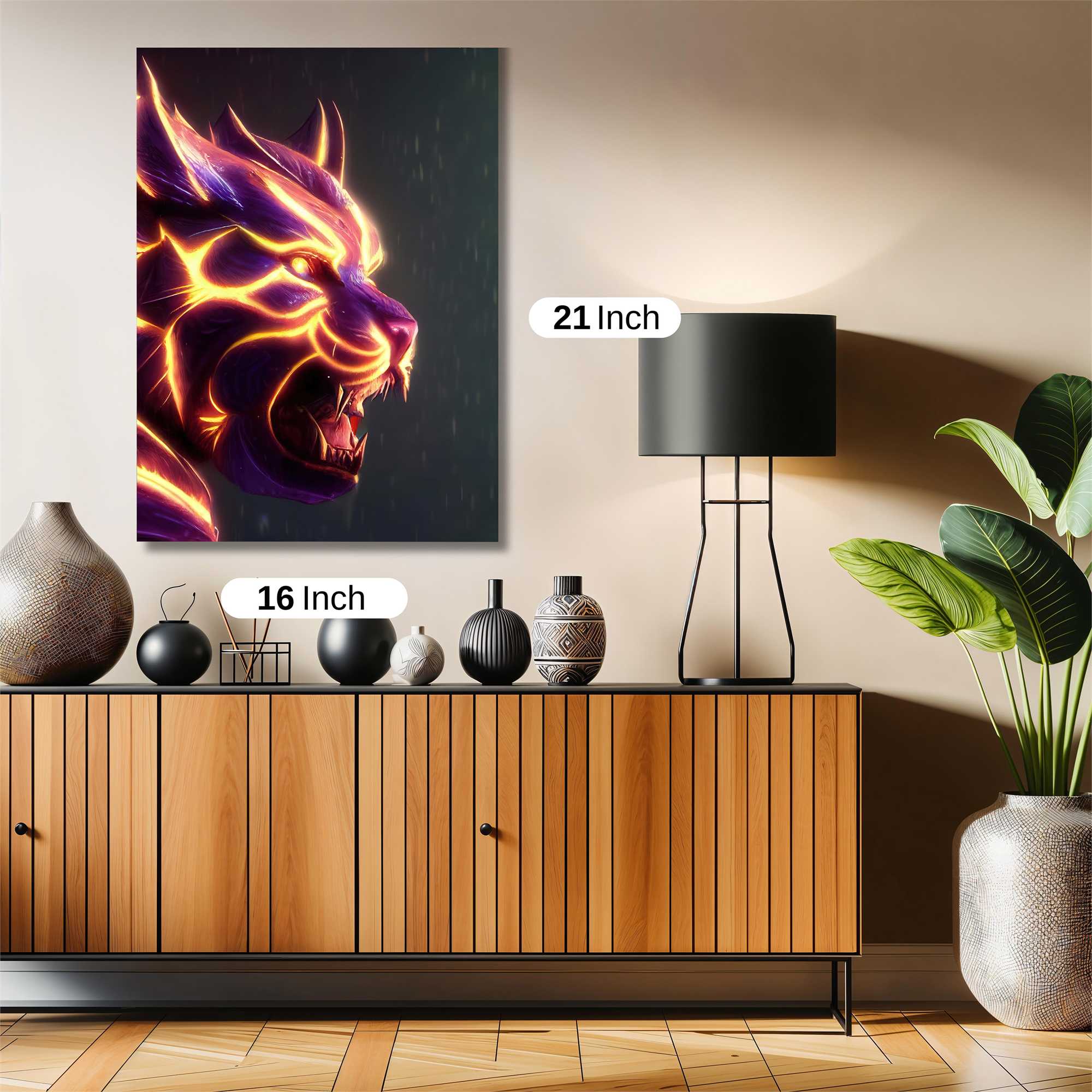 Lava Fury Safe Wall Magnetic / M