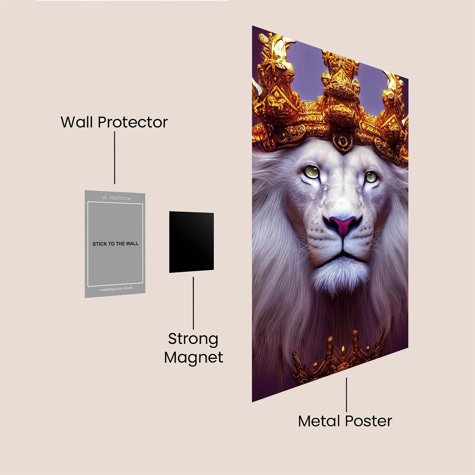 Lion Sovereign Safe Wall Magnetic / M
