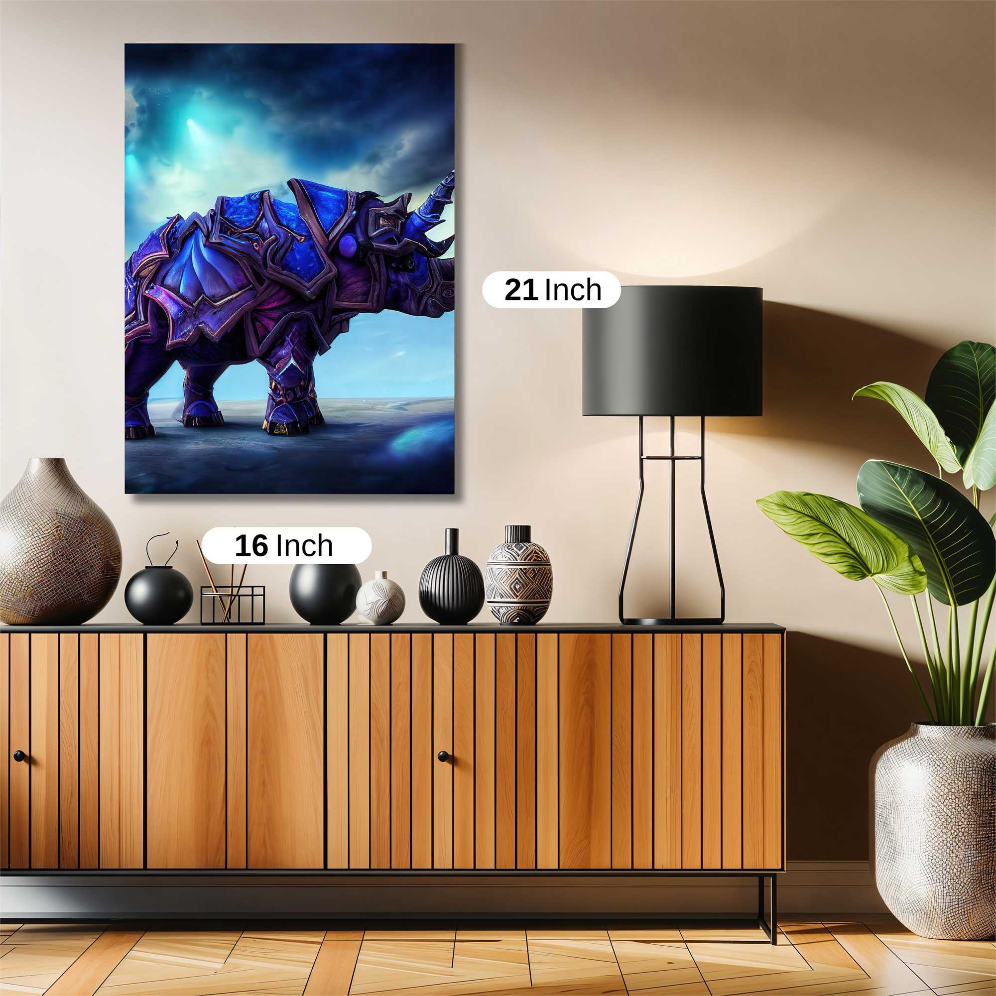 Galactic Rhino Safe Wall Magnetic / M