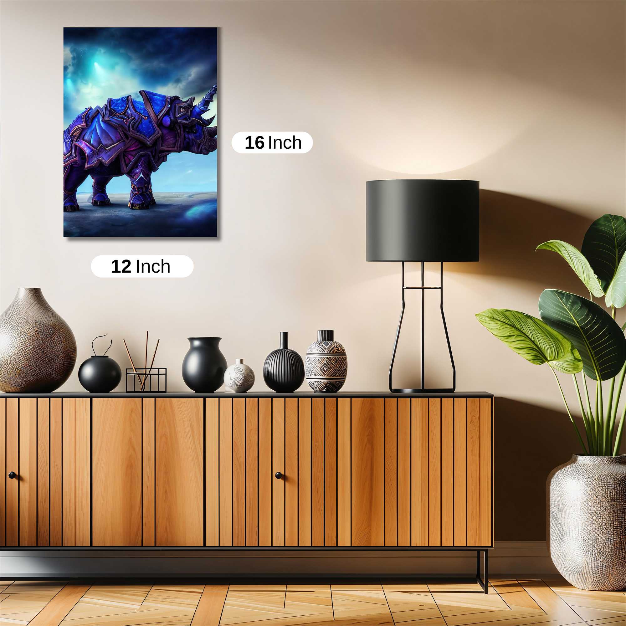 Galactic Rhino Safe Wall Magnetic / M