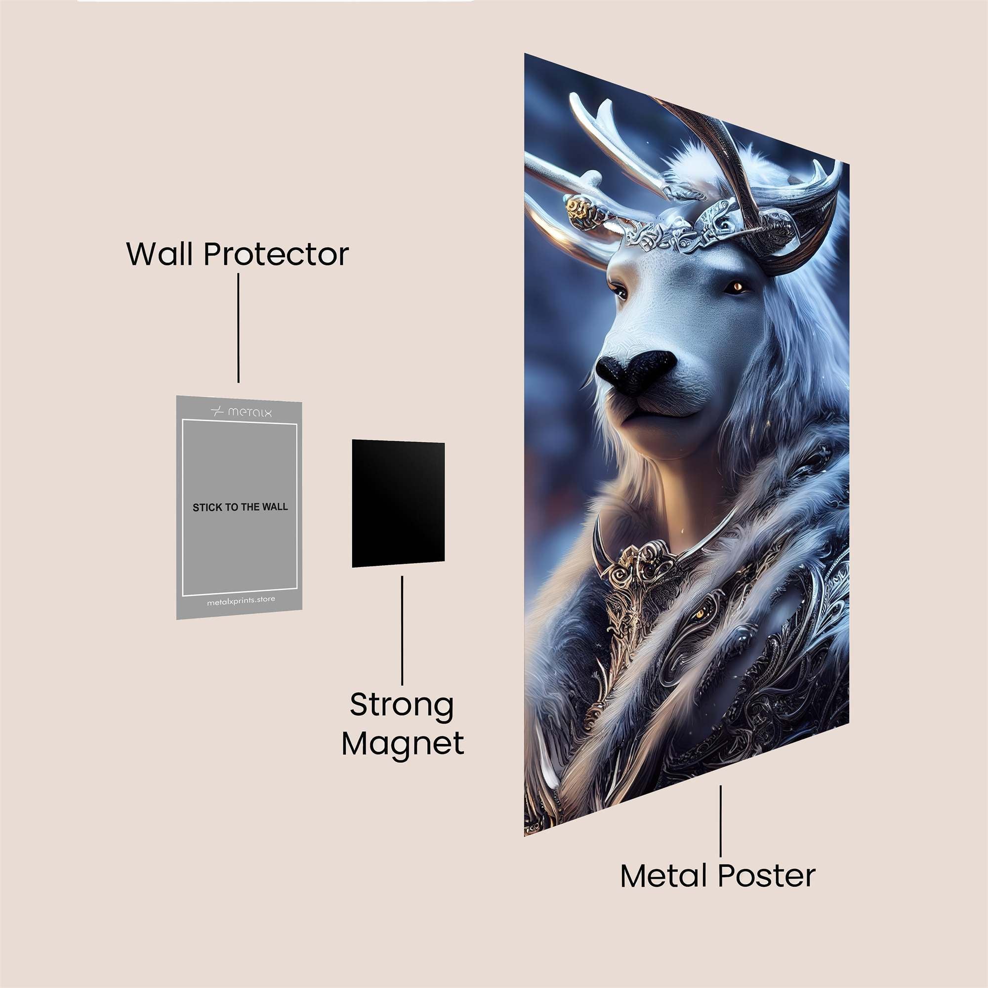 Regal Reverie Safe Wall Magnetic / M