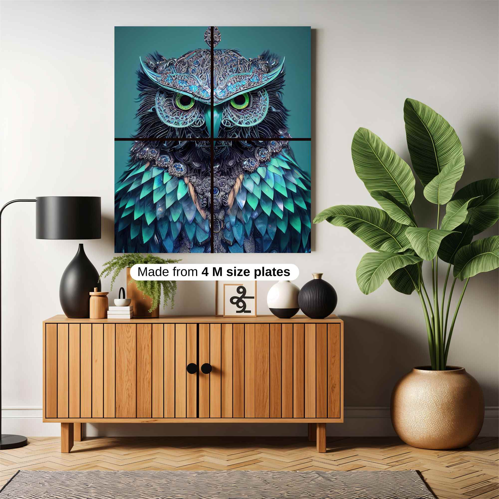 Owl Regal Safe Wall Magnetic / M