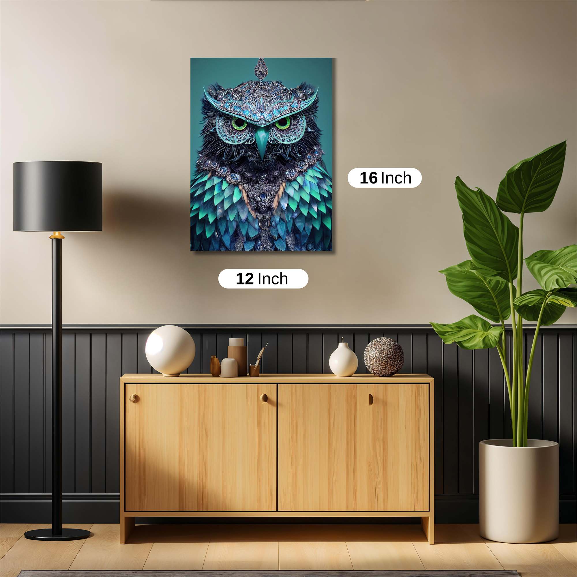 Owl Regal Safe Wall Magnetic / M