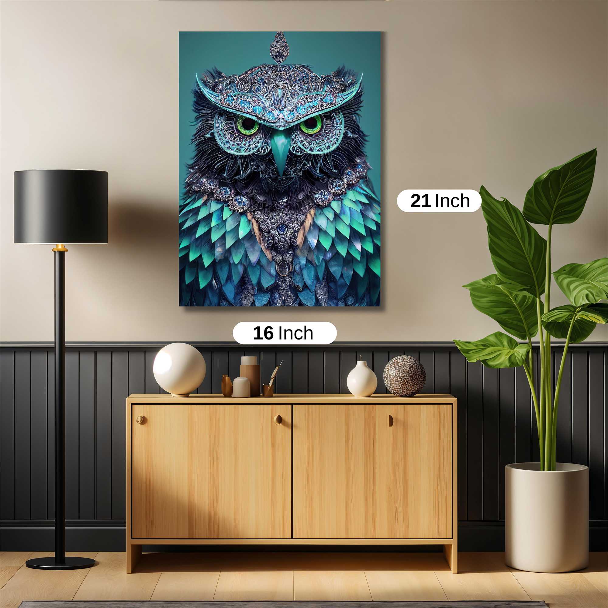 Owl Regal Safe Wall Magnetic / M