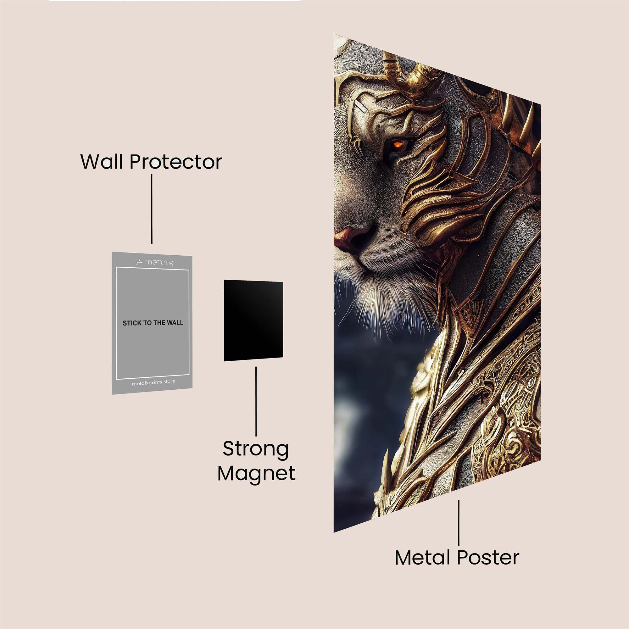 Regal Guardian Safe Wall Magnetic / M