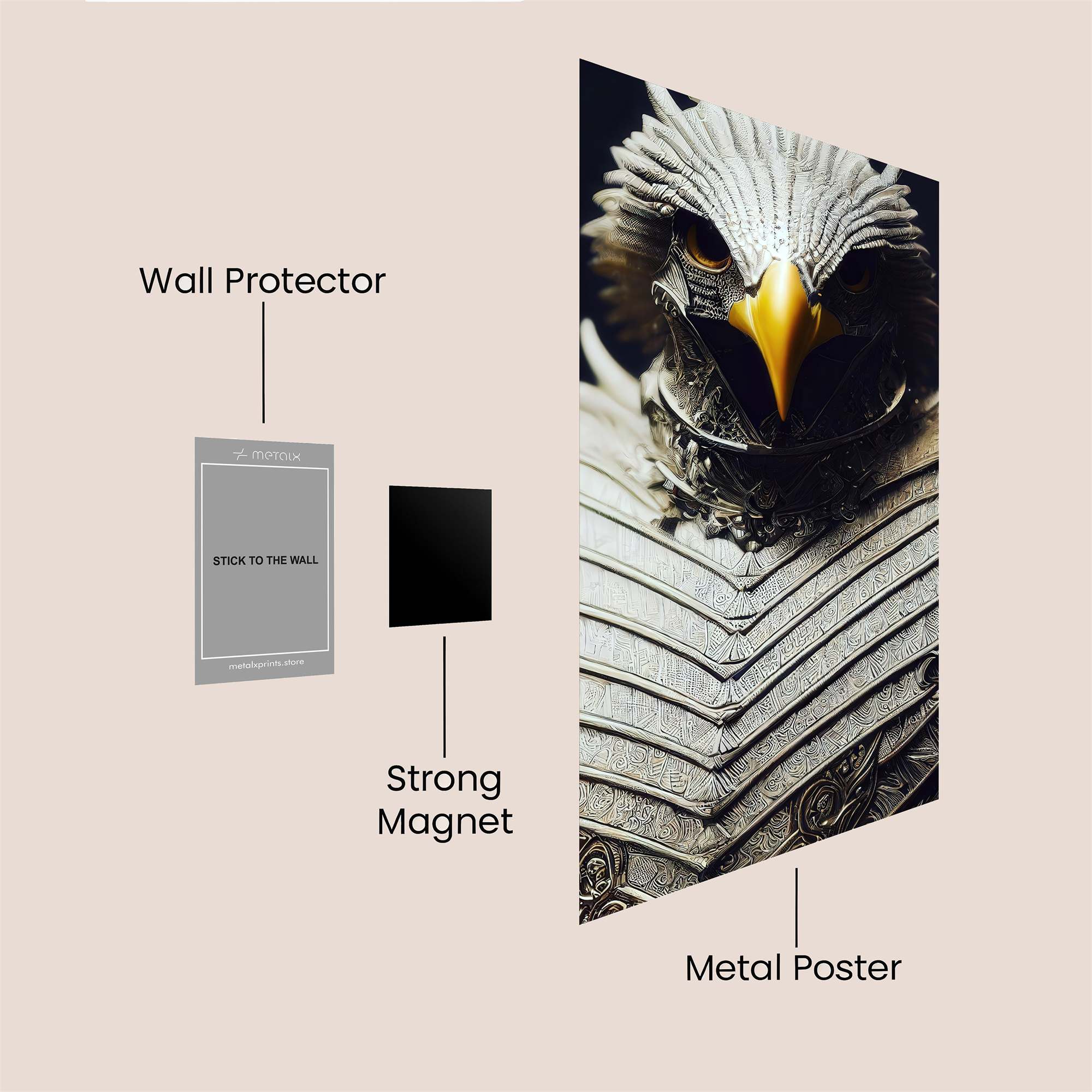 Eagle Majesty Safe Wall Magnetic / M