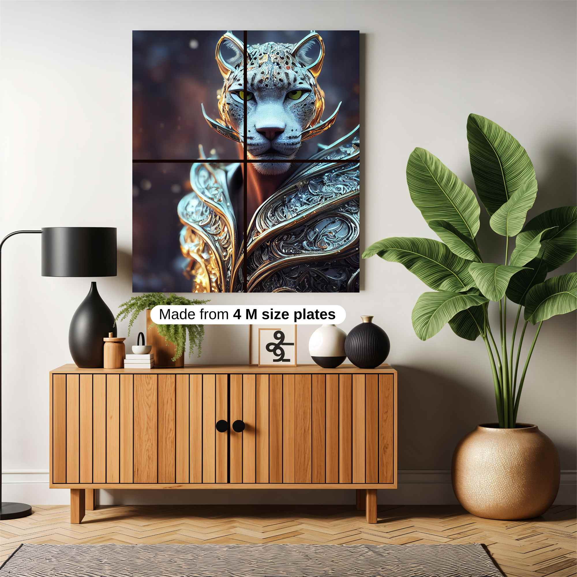 Leopard Majesty Safe Wall Magnetic / M