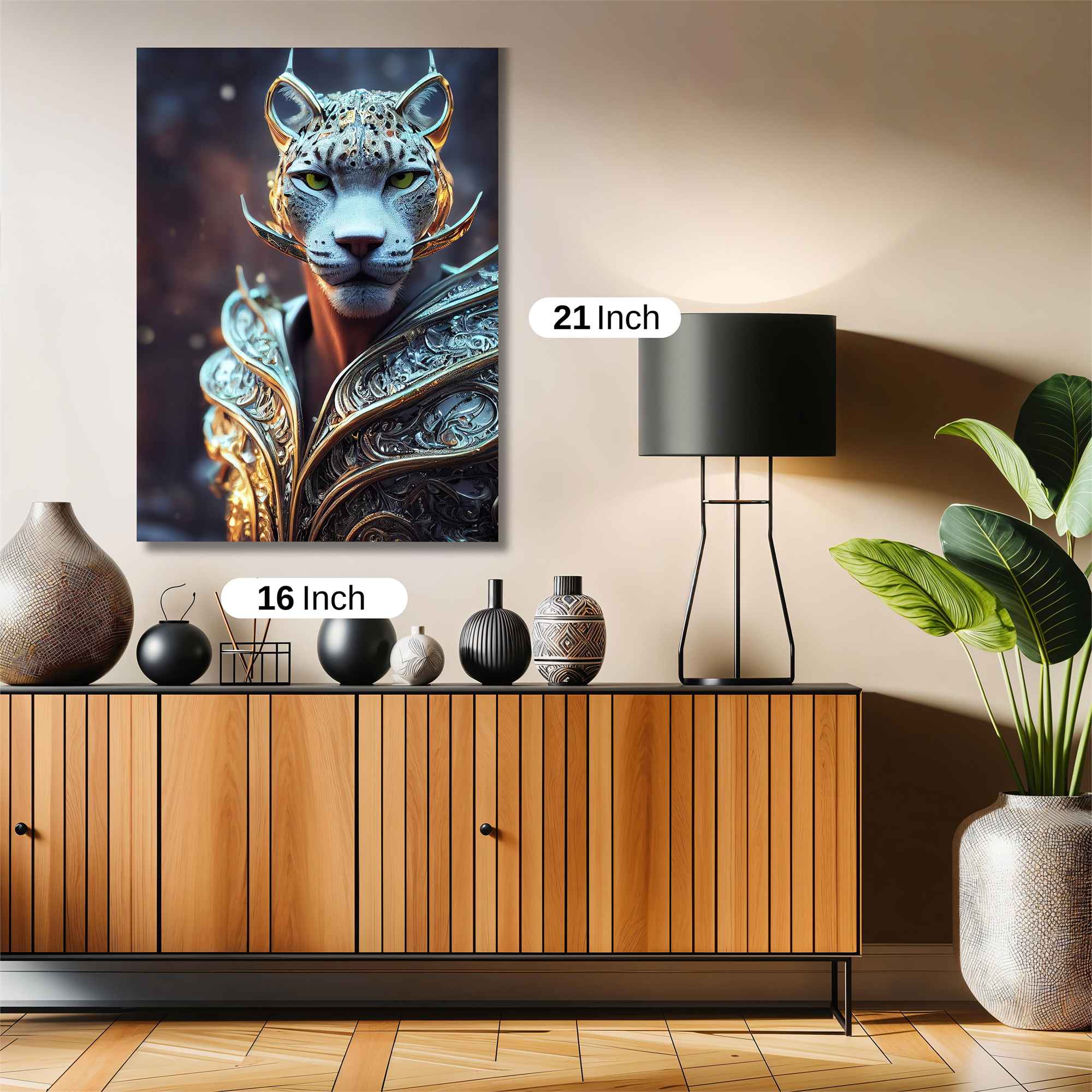 Leopard Majesty Safe Wall Magnetic / M