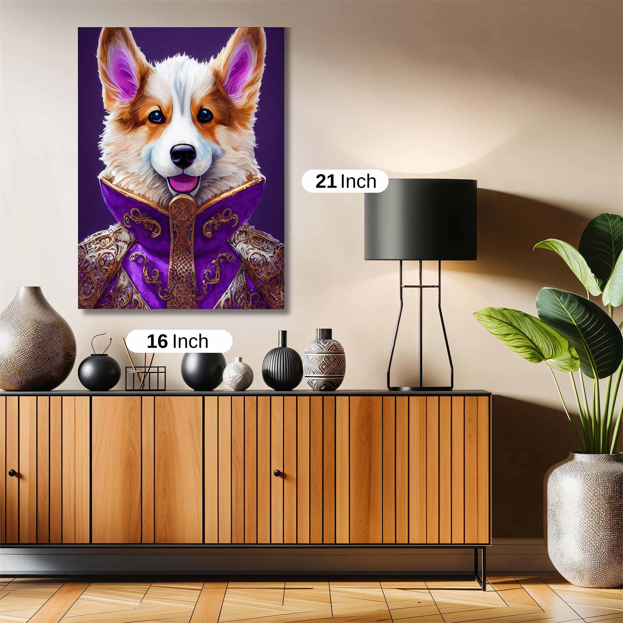 Regal Corgi Safe Wall Magnetic / M