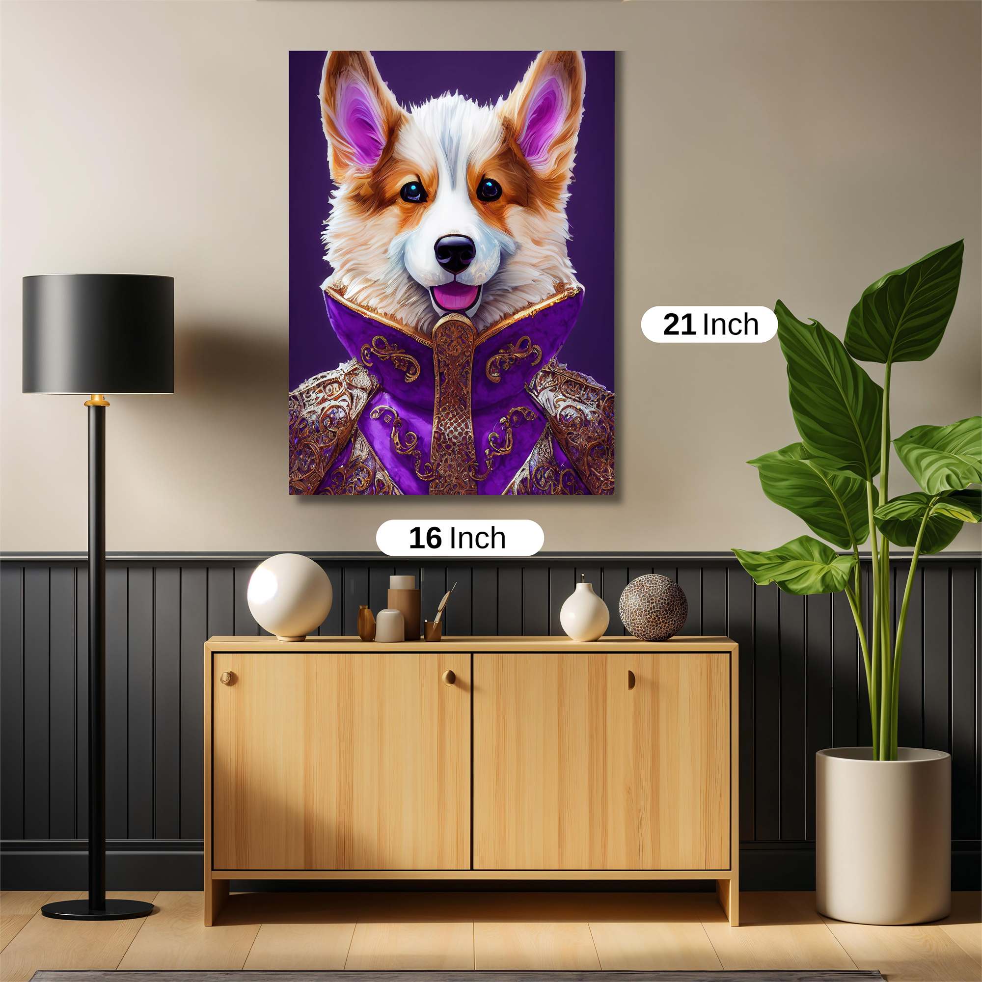 Regal Corgi Safe Wall Magnetic / M