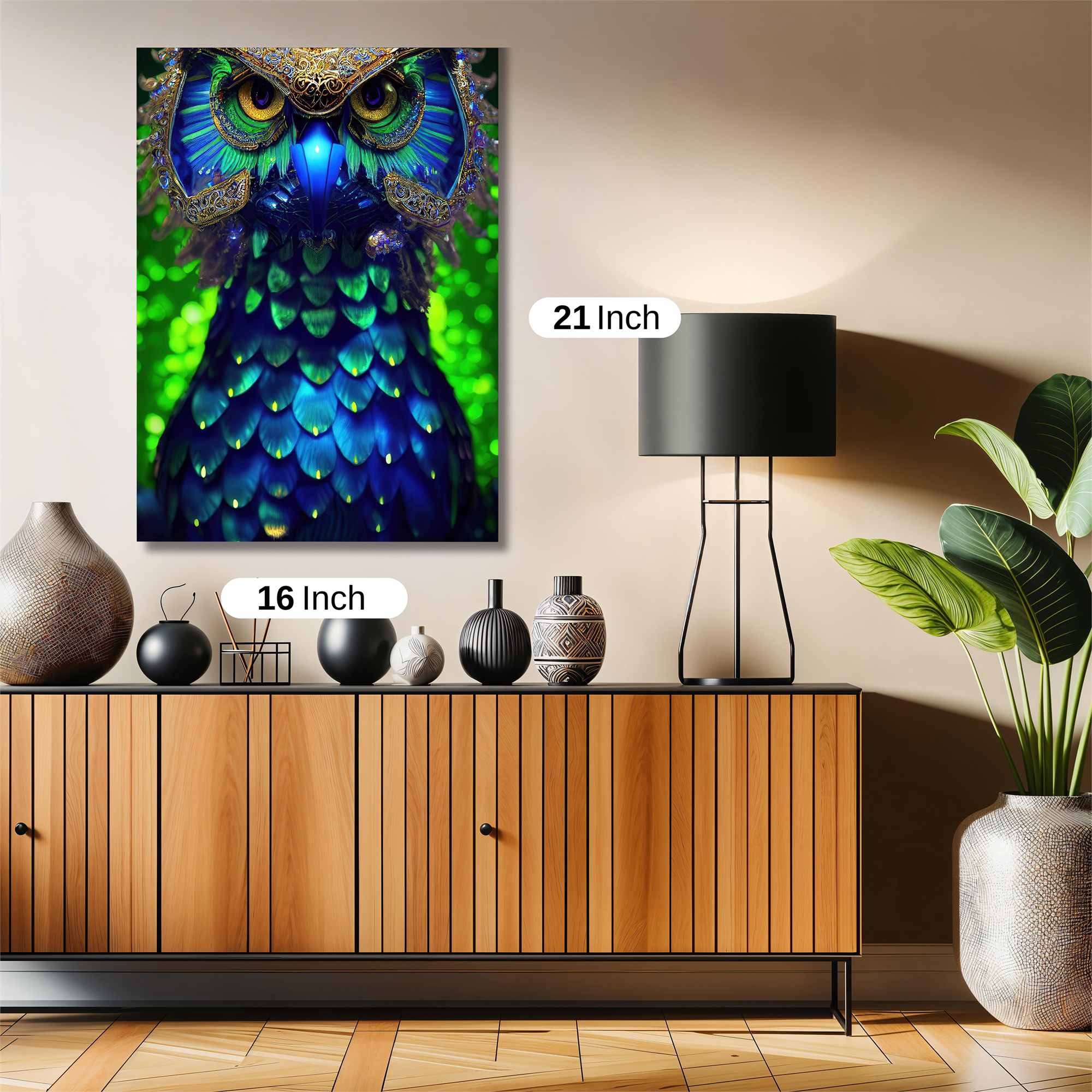 Owl Enchantment Safe Wall Magnetic / M