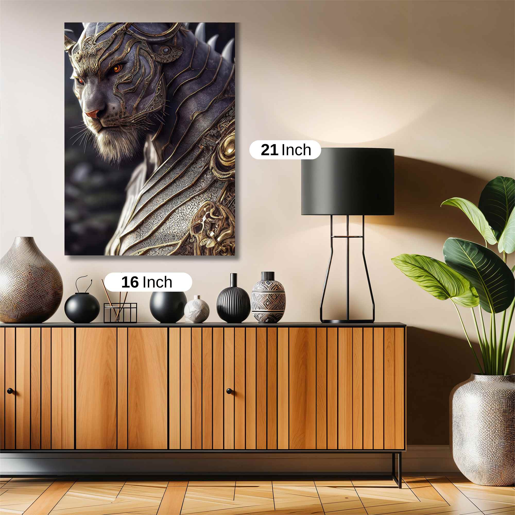 Tiger Majesty Safe Wall Magnetic / M