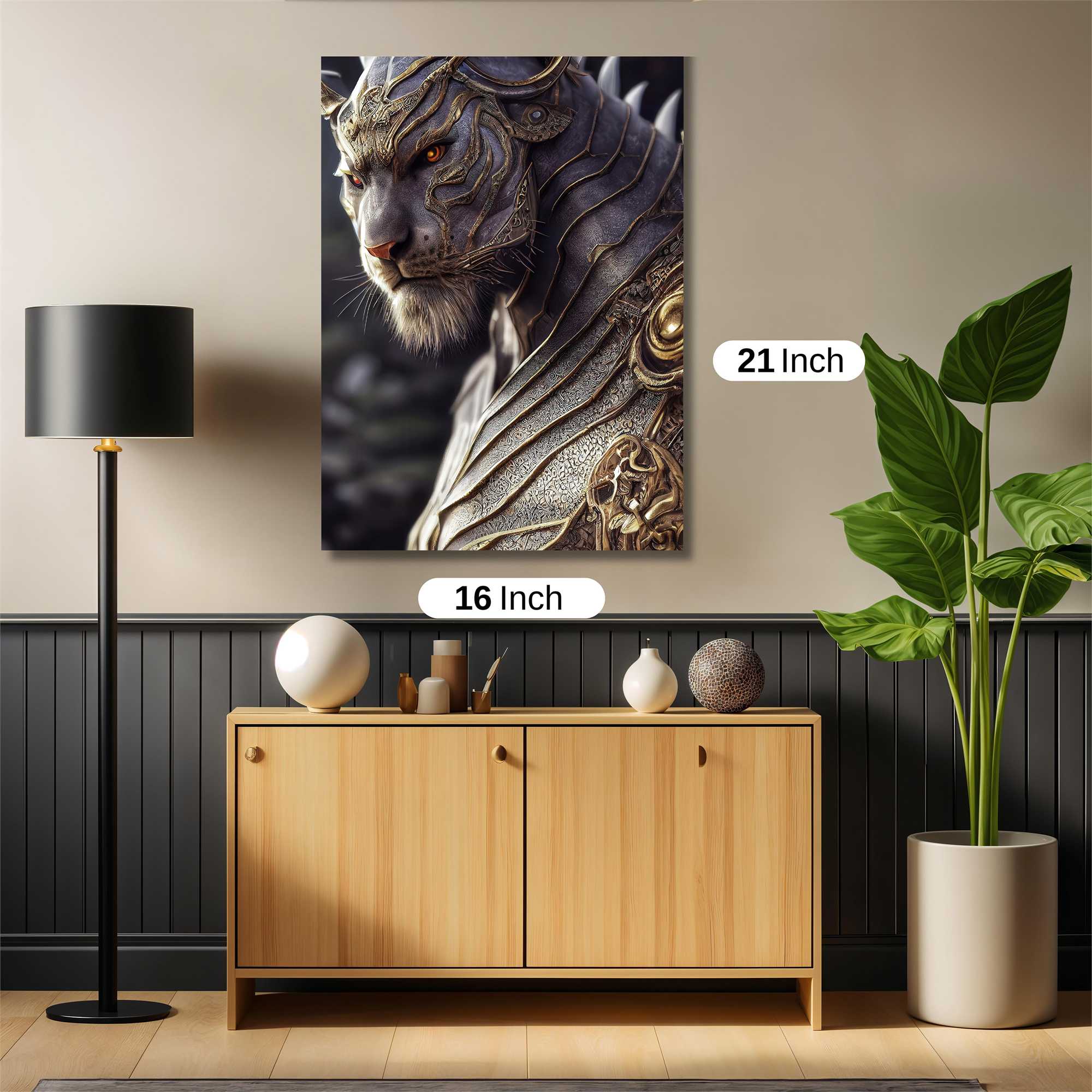 Tiger Majesty Safe Wall Magnetic / M