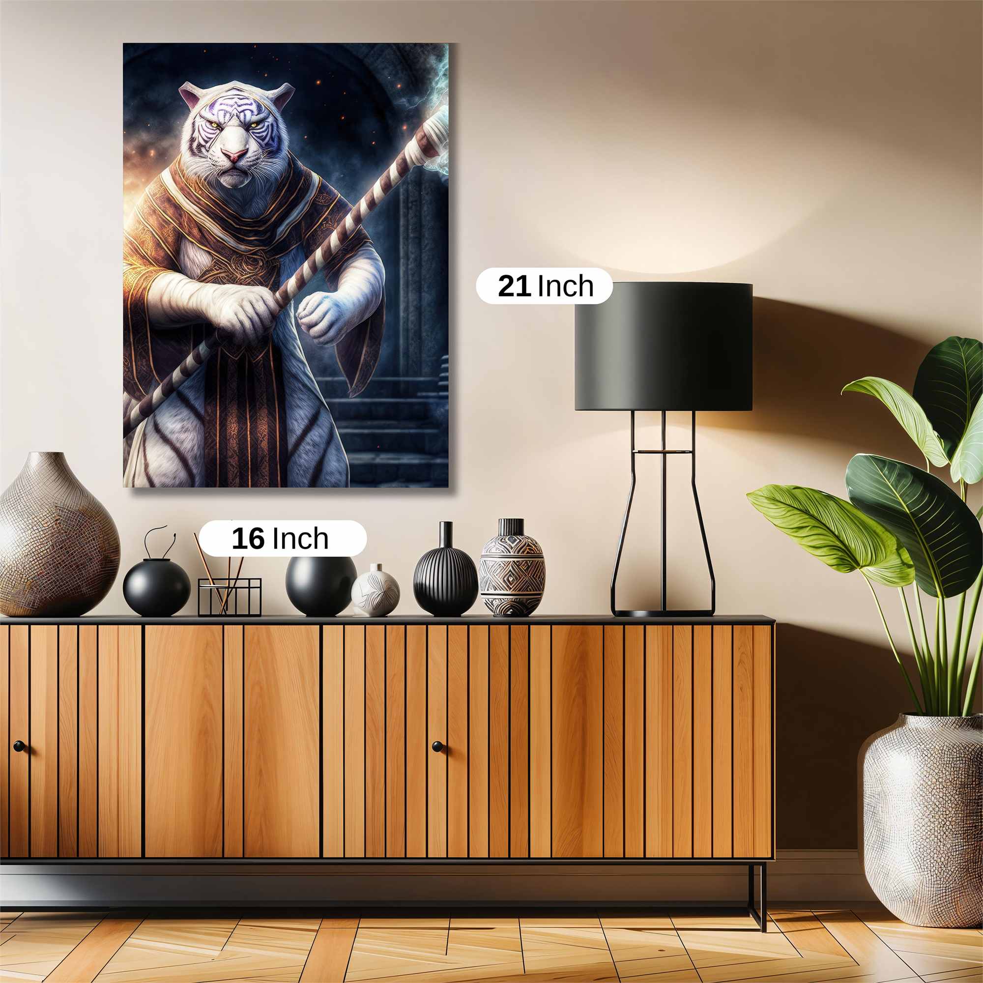 Mystic Tiger Safe Wall Magnetic / M