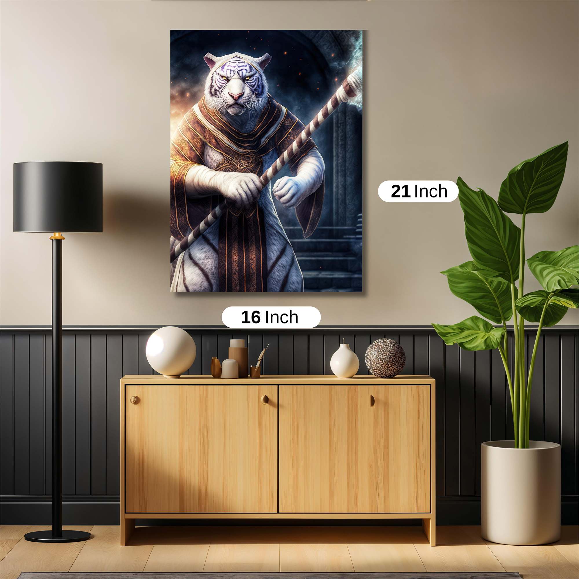 Mystic Tiger Safe Wall Magnetic / M