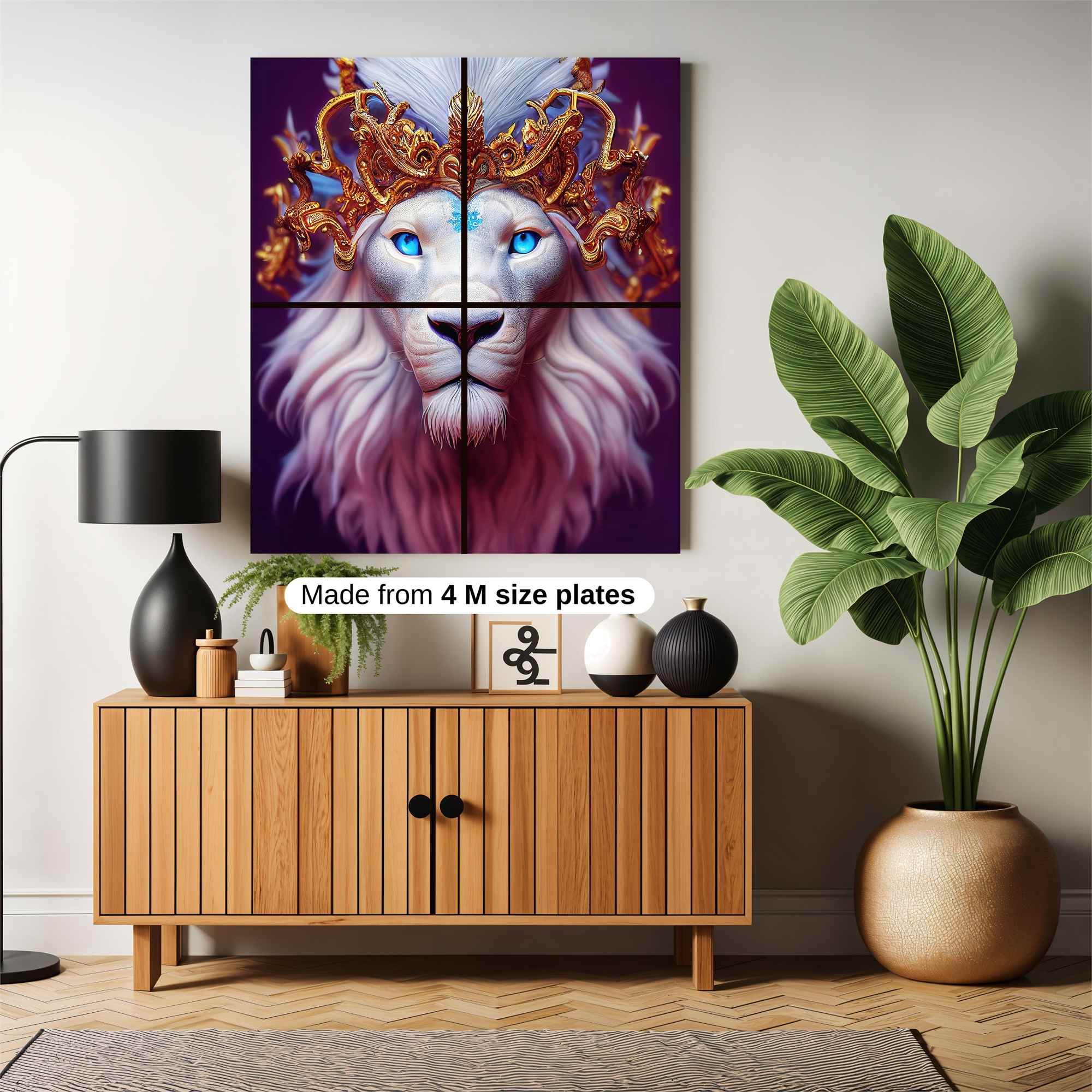 Lion Majesty Safe Wall Magnetic / M