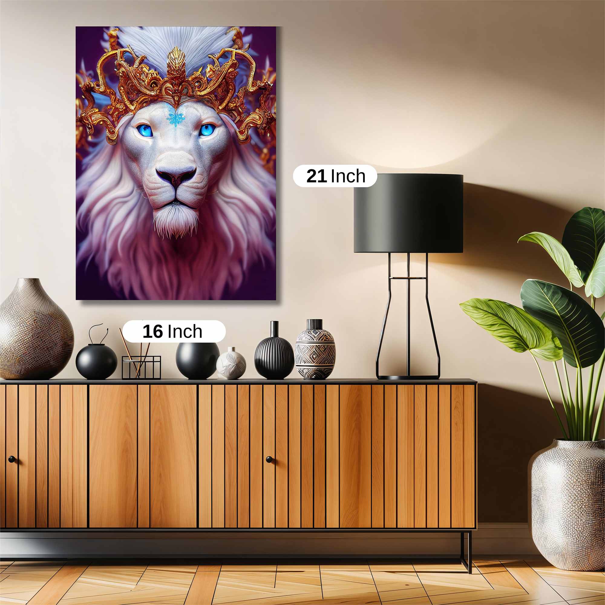 Lion Majesty Safe Wall Magnetic / M