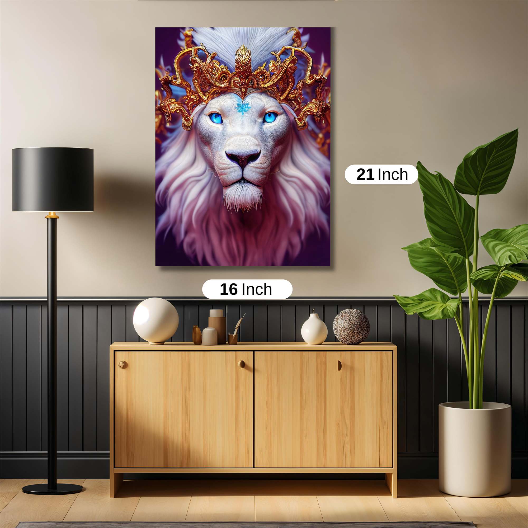 Lion Majesty Safe Wall Magnetic / M