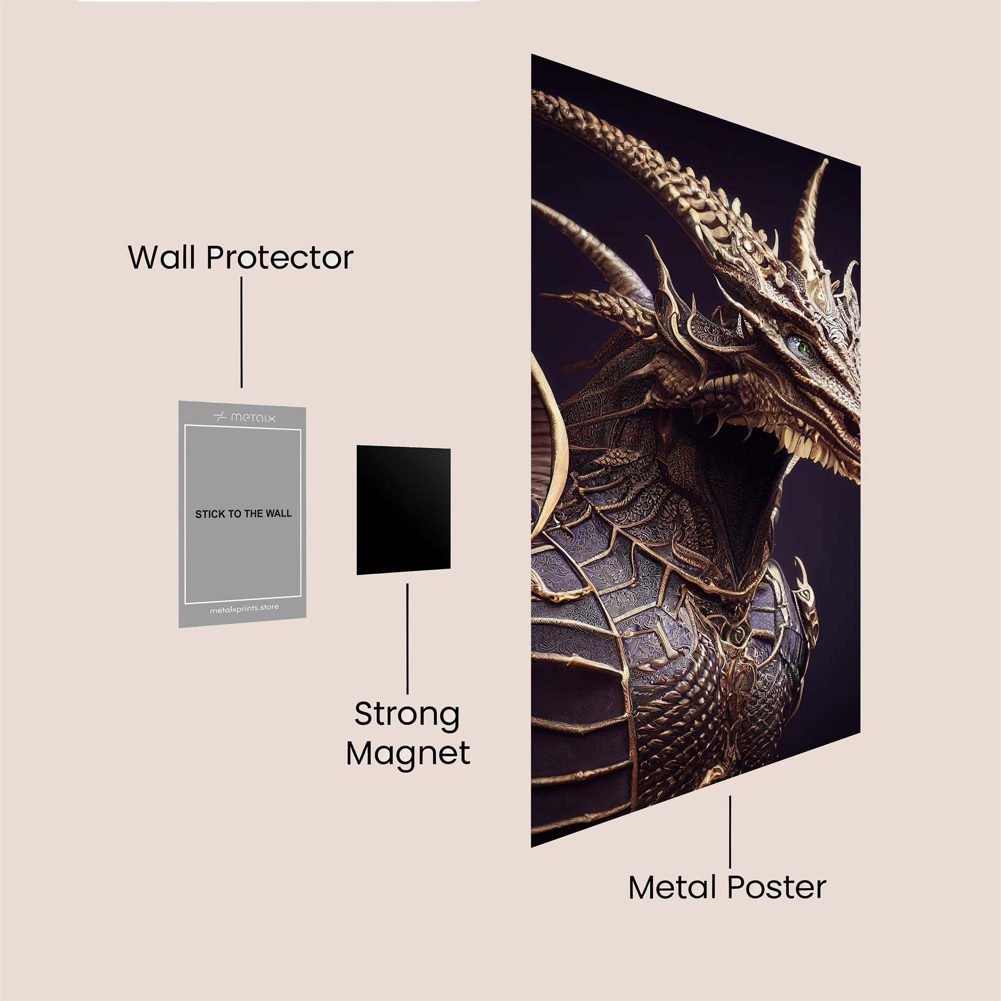Regal Majesty Safe Wall Magnetic / M