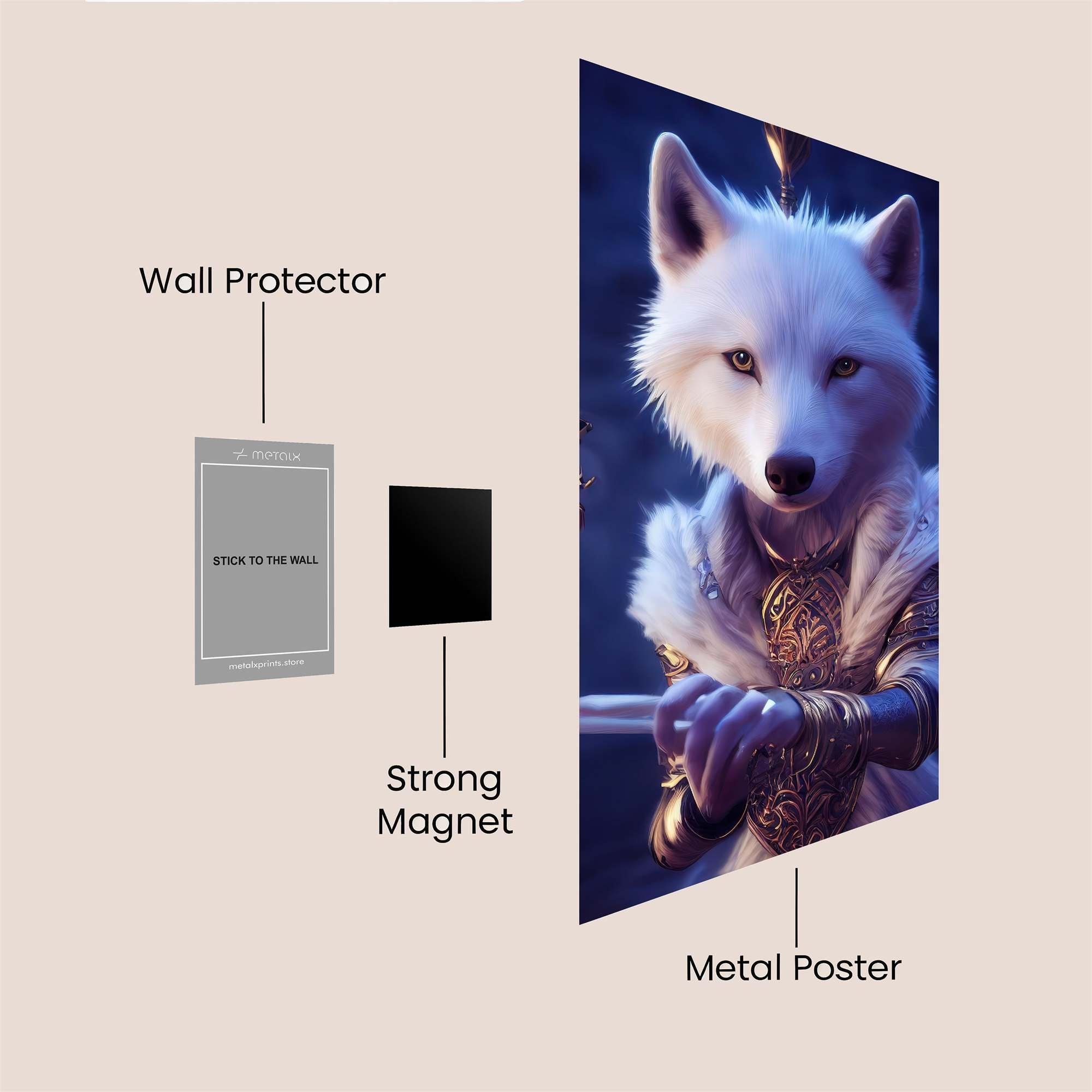 Wolf Sovereign Safe Wall Magnetic / M