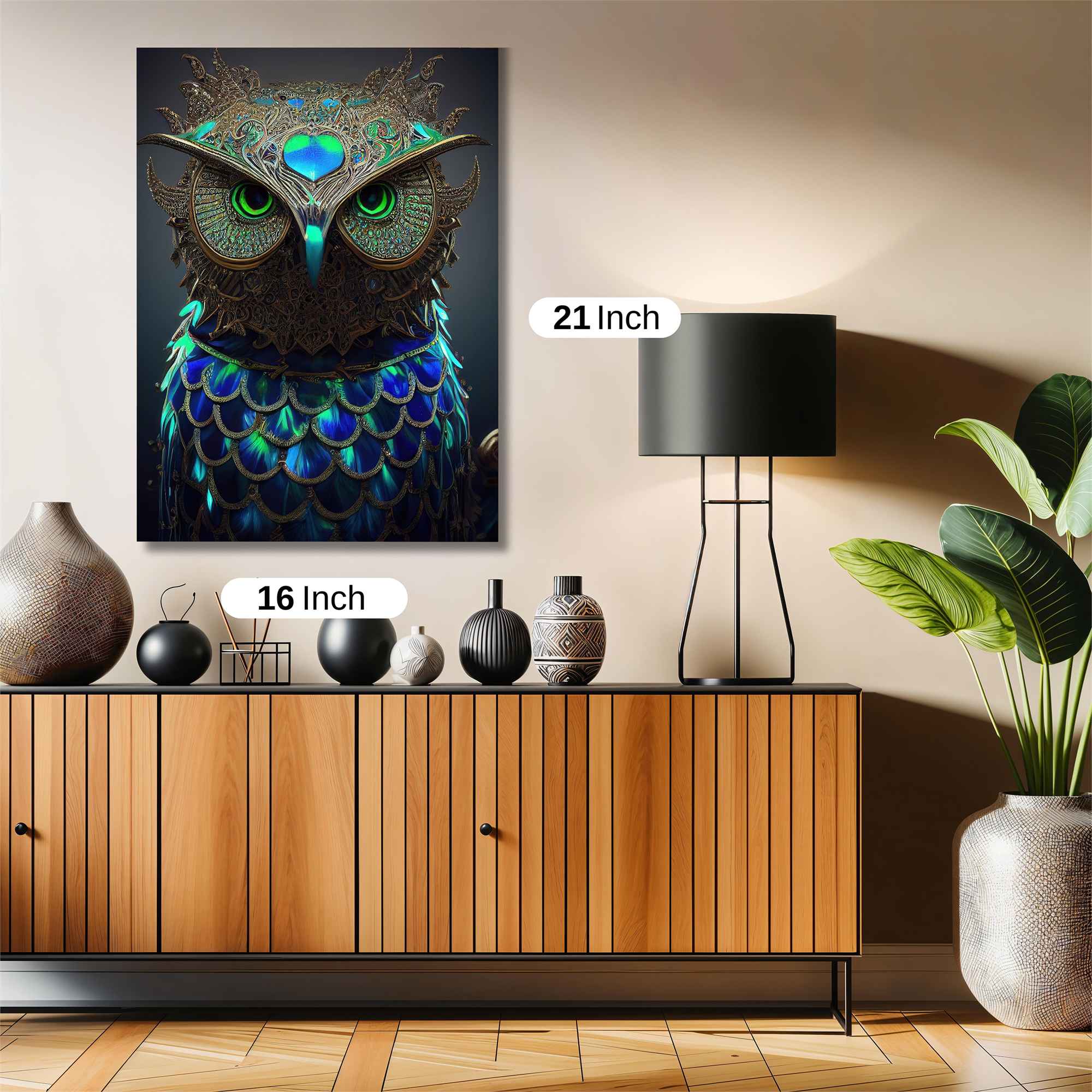 Owl Majestic Safe Wall Magnetic / M