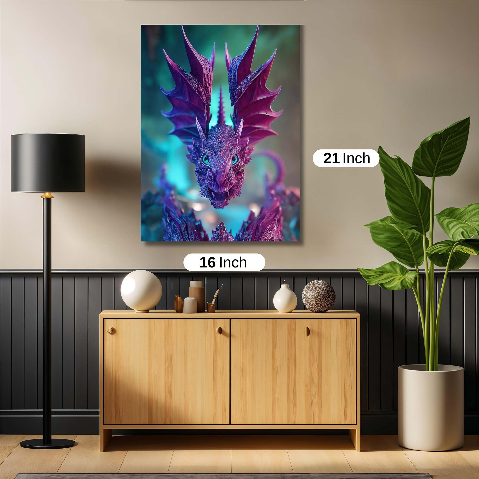 Dragon Majestic Safe Wall Magnetic / M