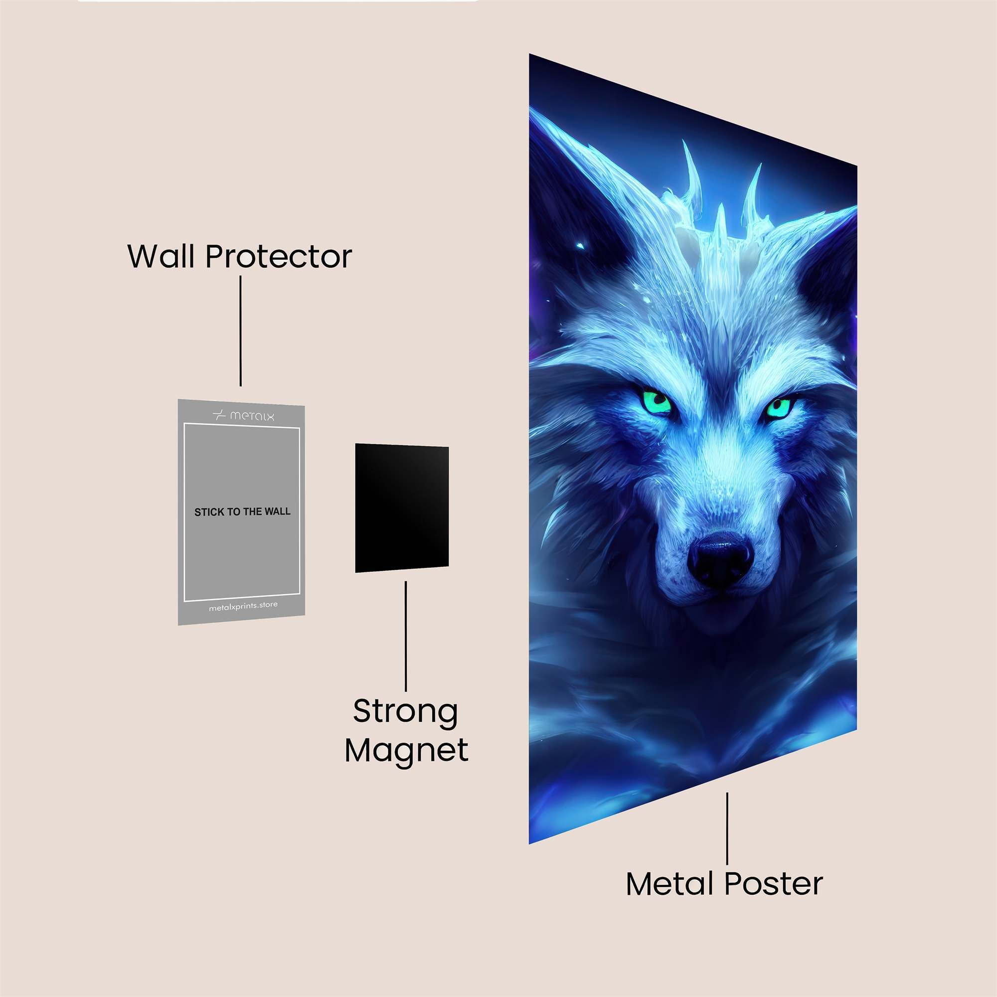 Lunar Majesty Safe Wall Magnetic / M