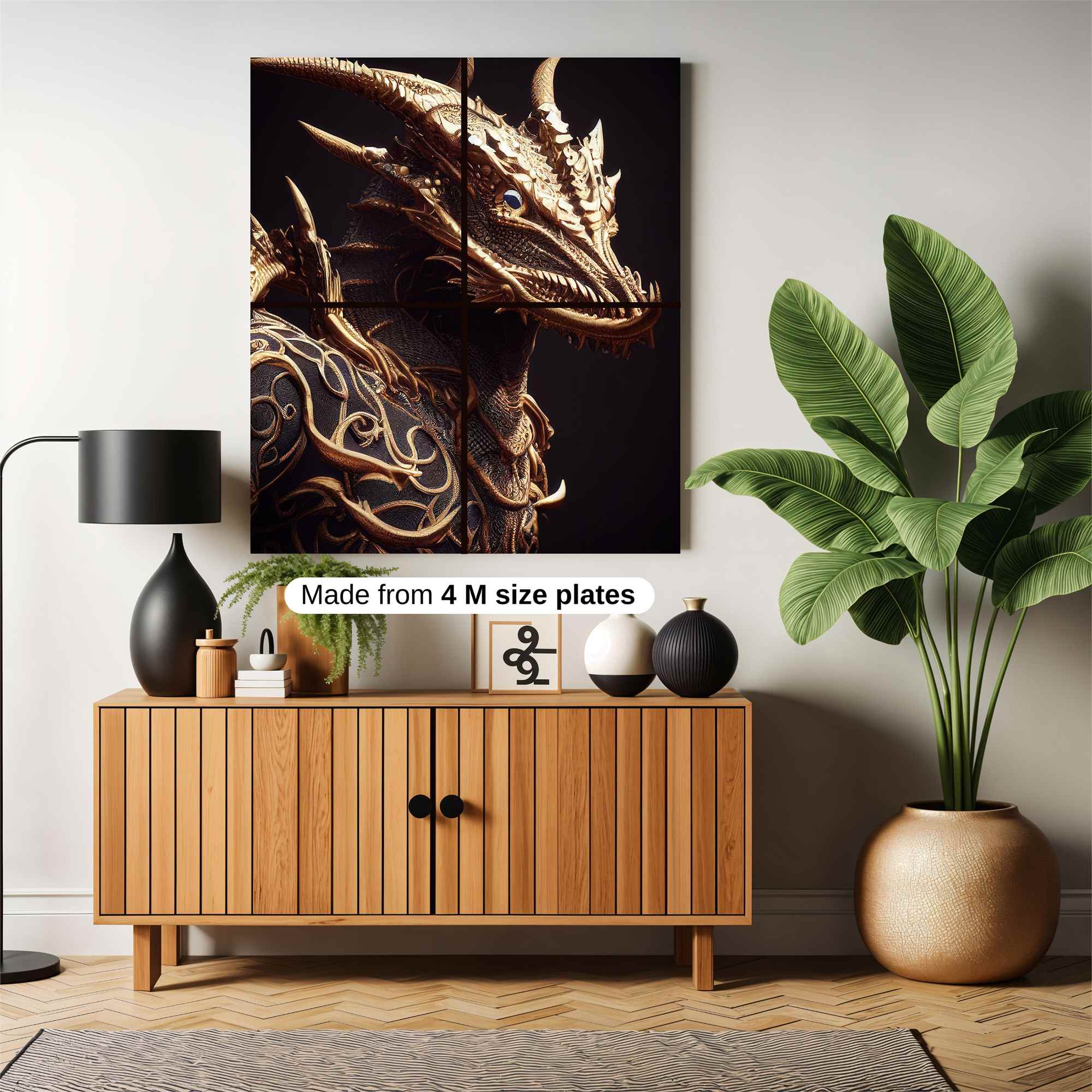 Dragon Majestic Safe Wall Magnetic / M