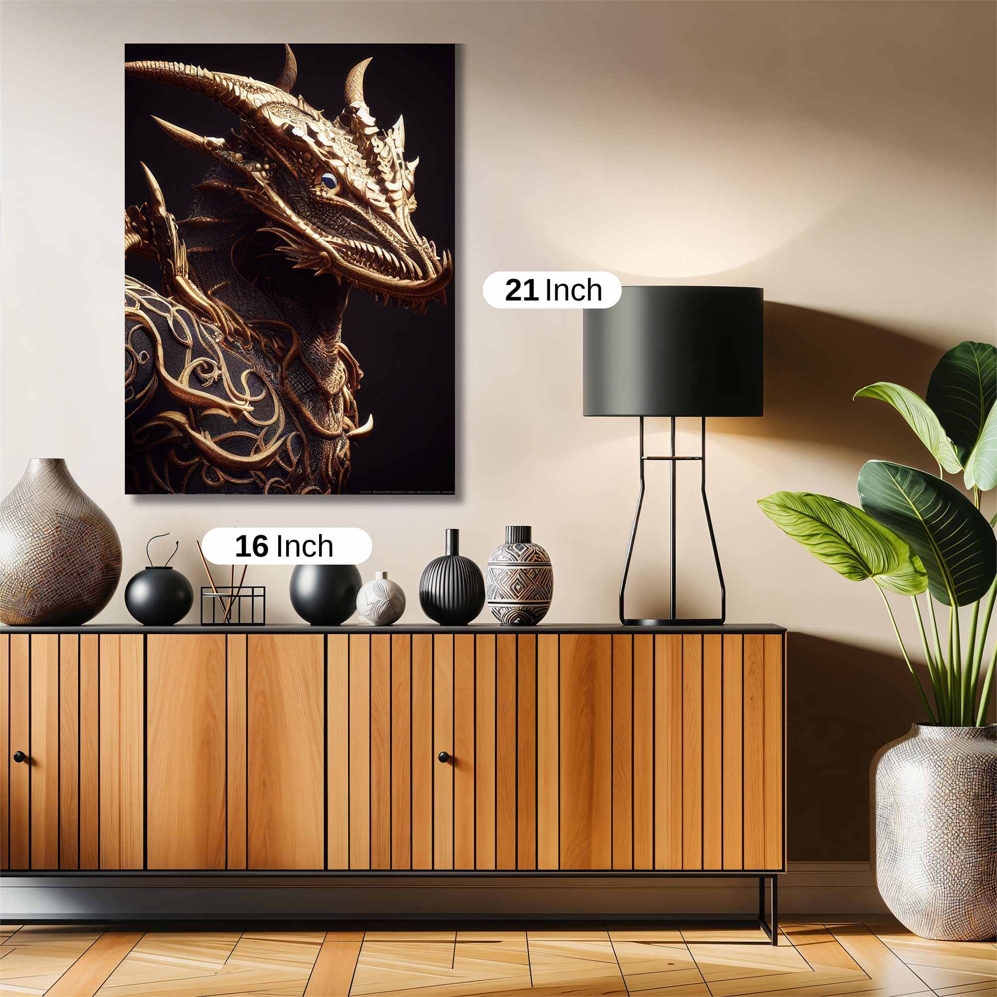 Dragon Majestic Safe Wall Magnetic / M